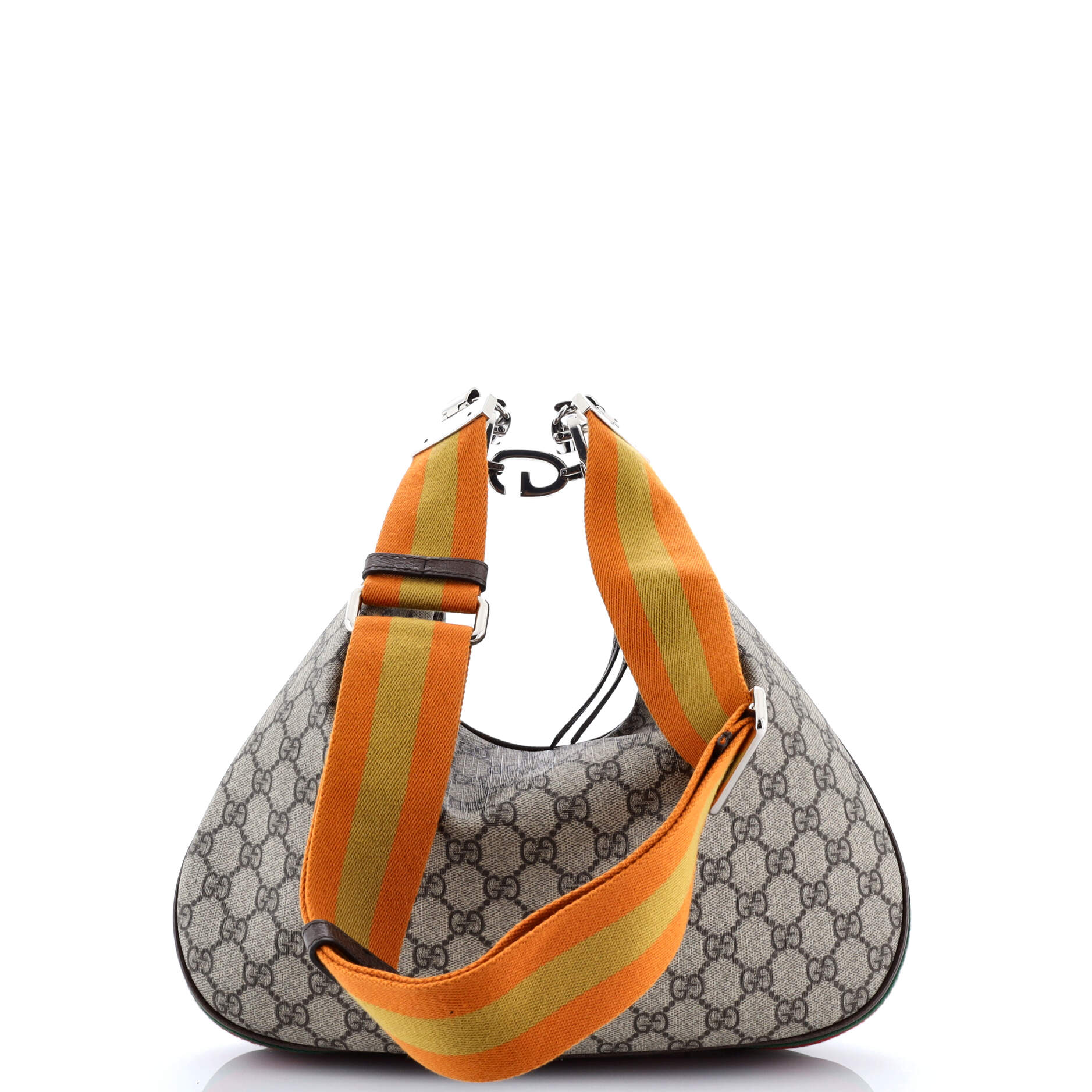 Gucci Attache Shoulder Bag GG Coated Canvas Medium