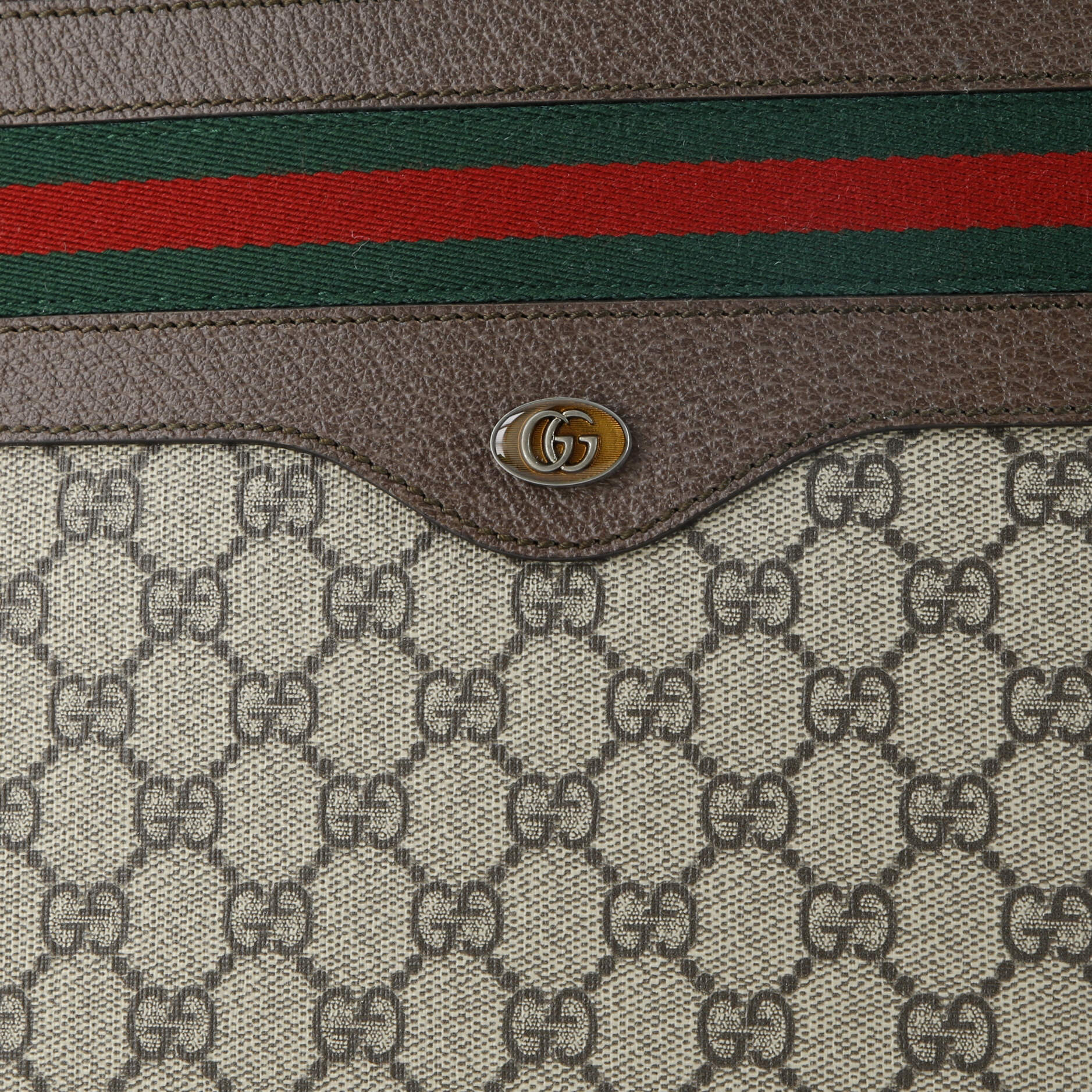 Gucci Ophidia Documents Holder GG Coated Canvas Large