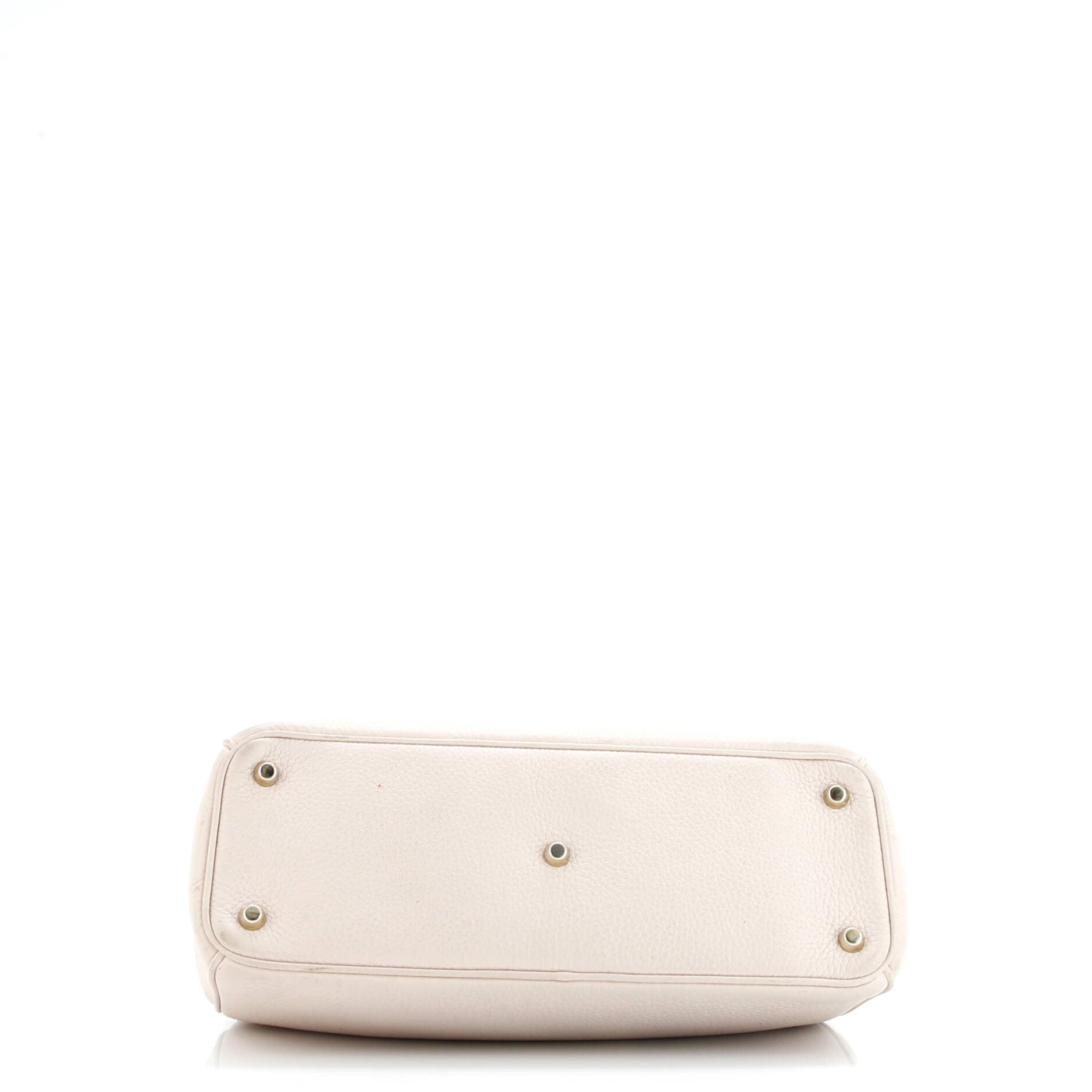 Christian Dior Diorissimo Tote Pebbled Leather Medium