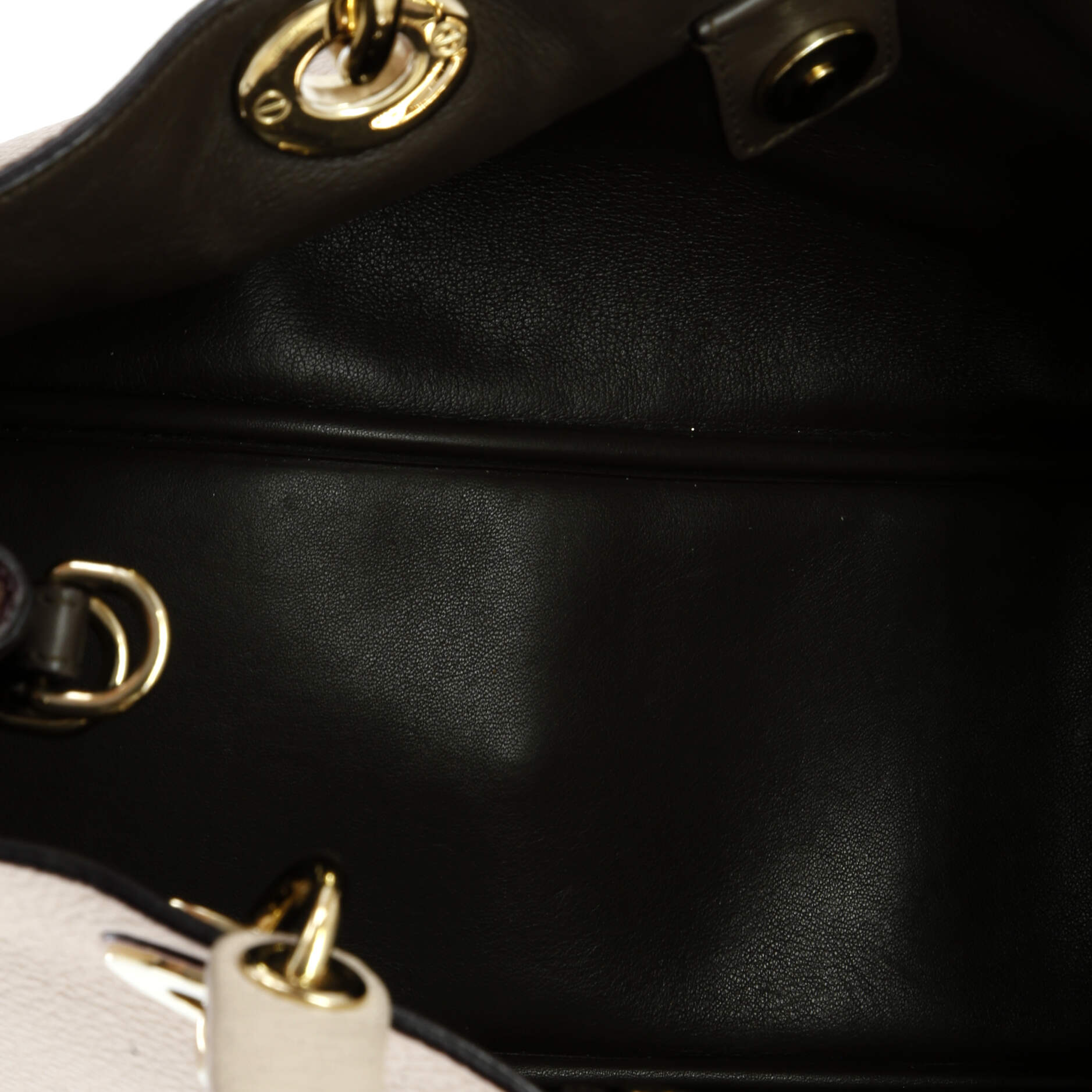 Christian Dior Diorissimo Tote Pebbled Leather Medium