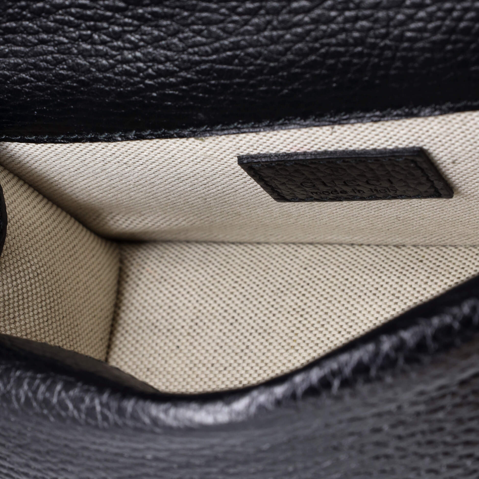 Gucci Dionysus Top Handle Bag Leather with Crystals Mini