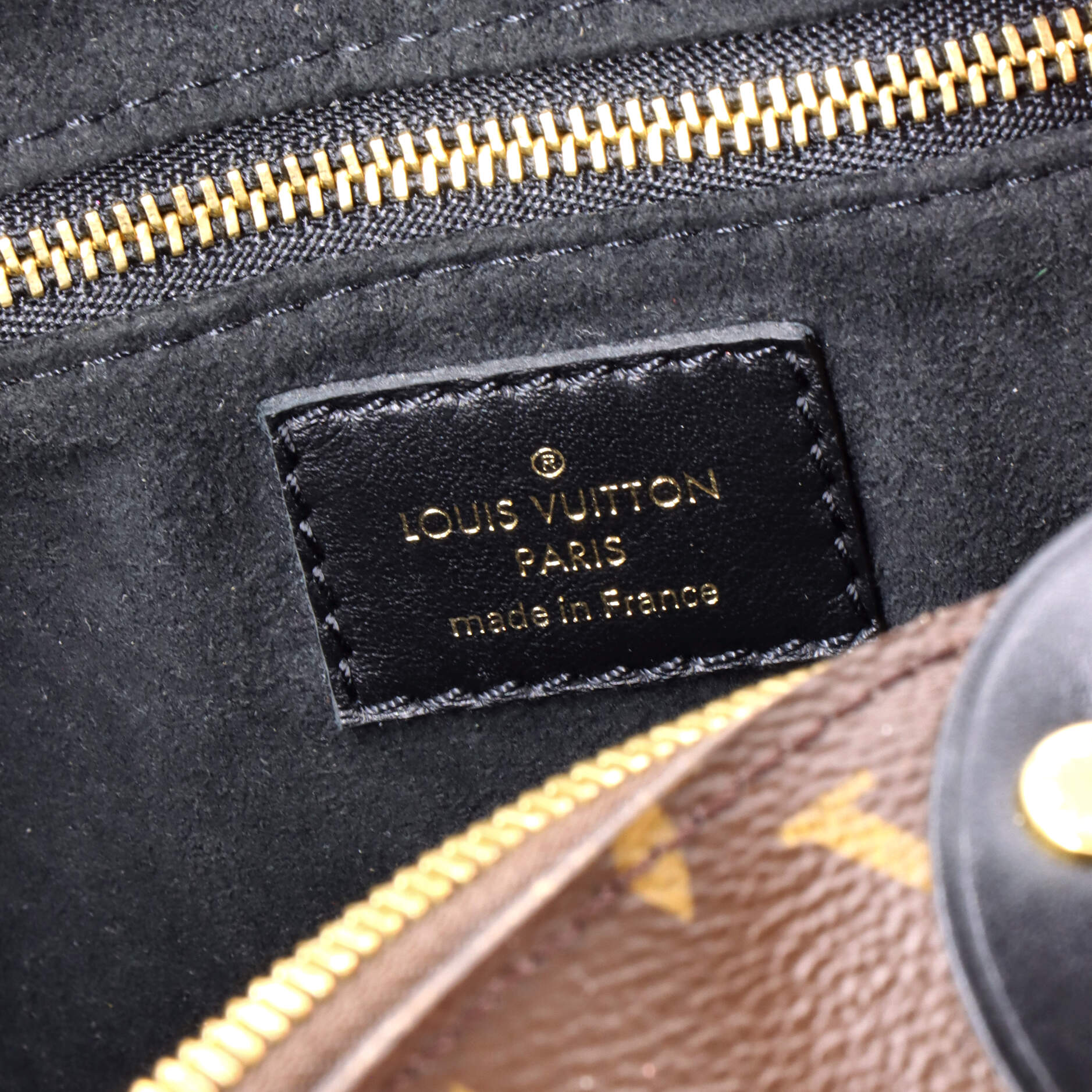 Louis Vuitton Petite Malle Souple Handbag Monogram Canvas