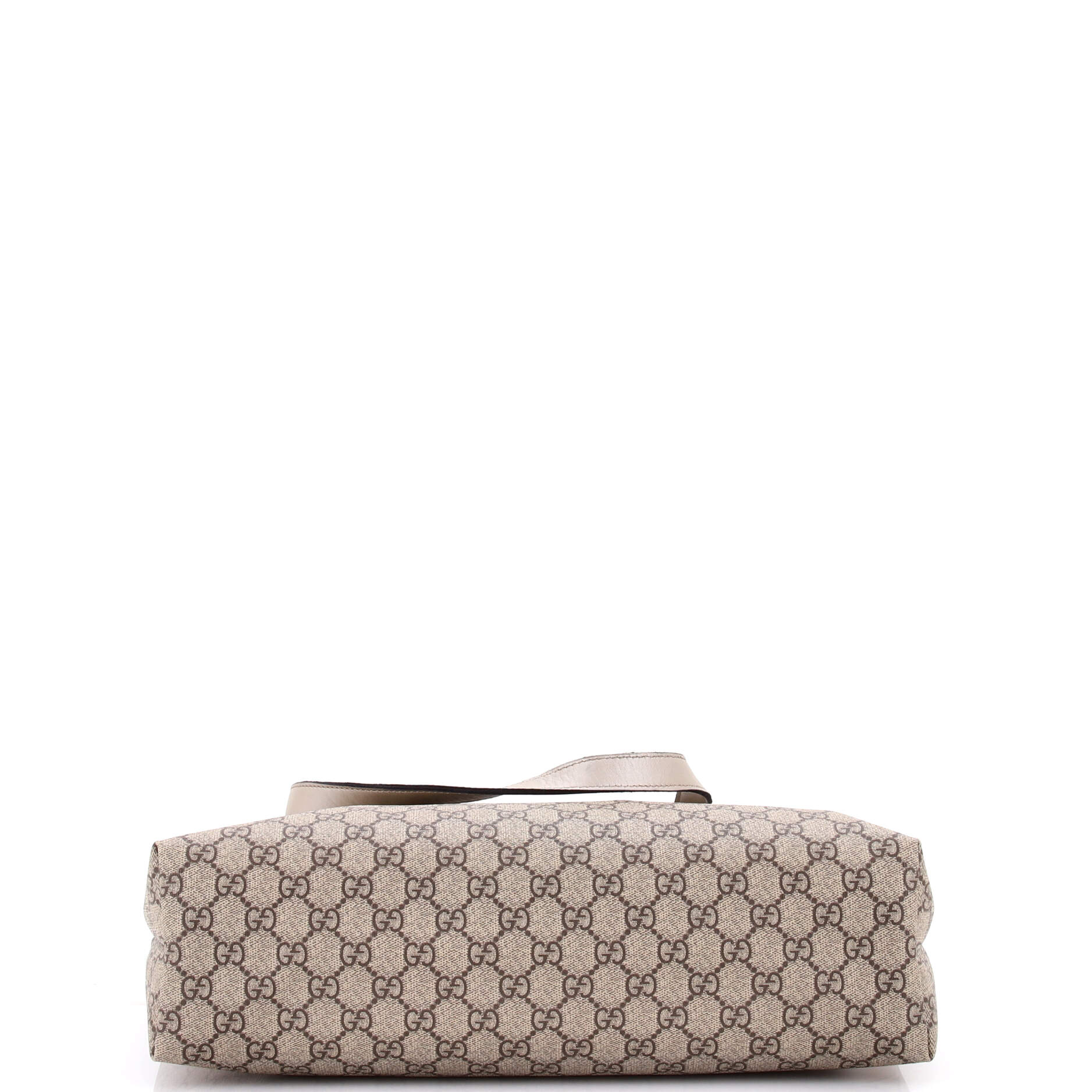Gucci Plus Tote GG Coated Canvas with Leather Medium