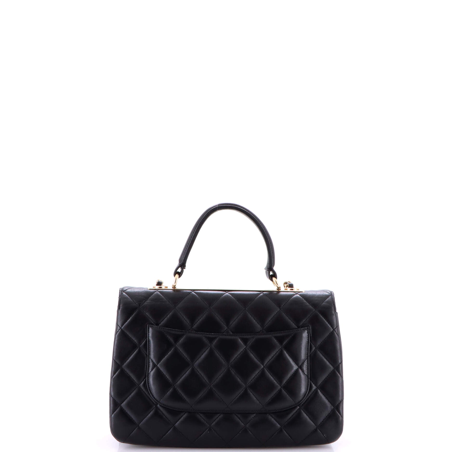 Chanel Trendy CC Top Handle Bag Quilted Lambskin Medium