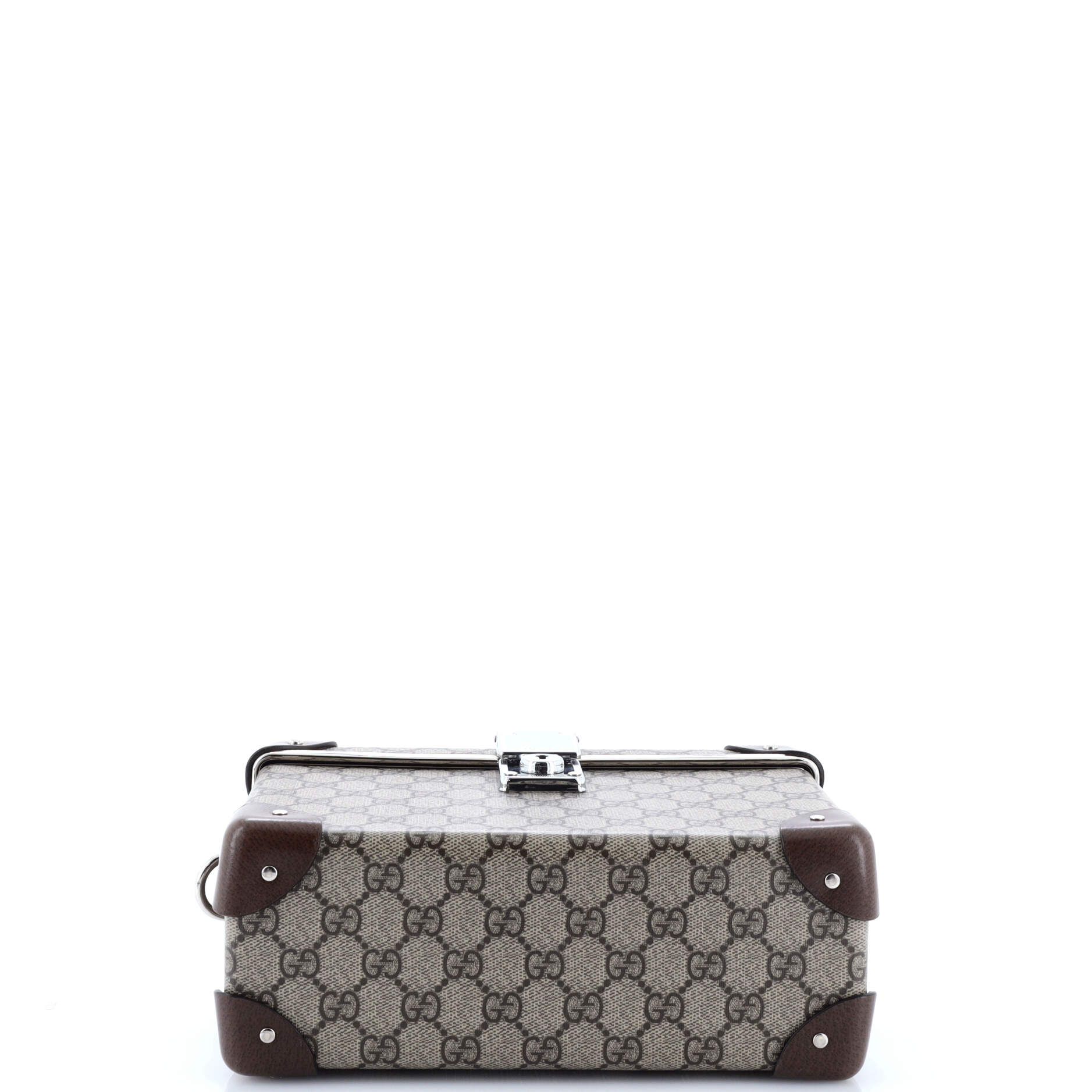 Gucci Bamboo Globe-Trotter Vanity Case GG Coated Canvas