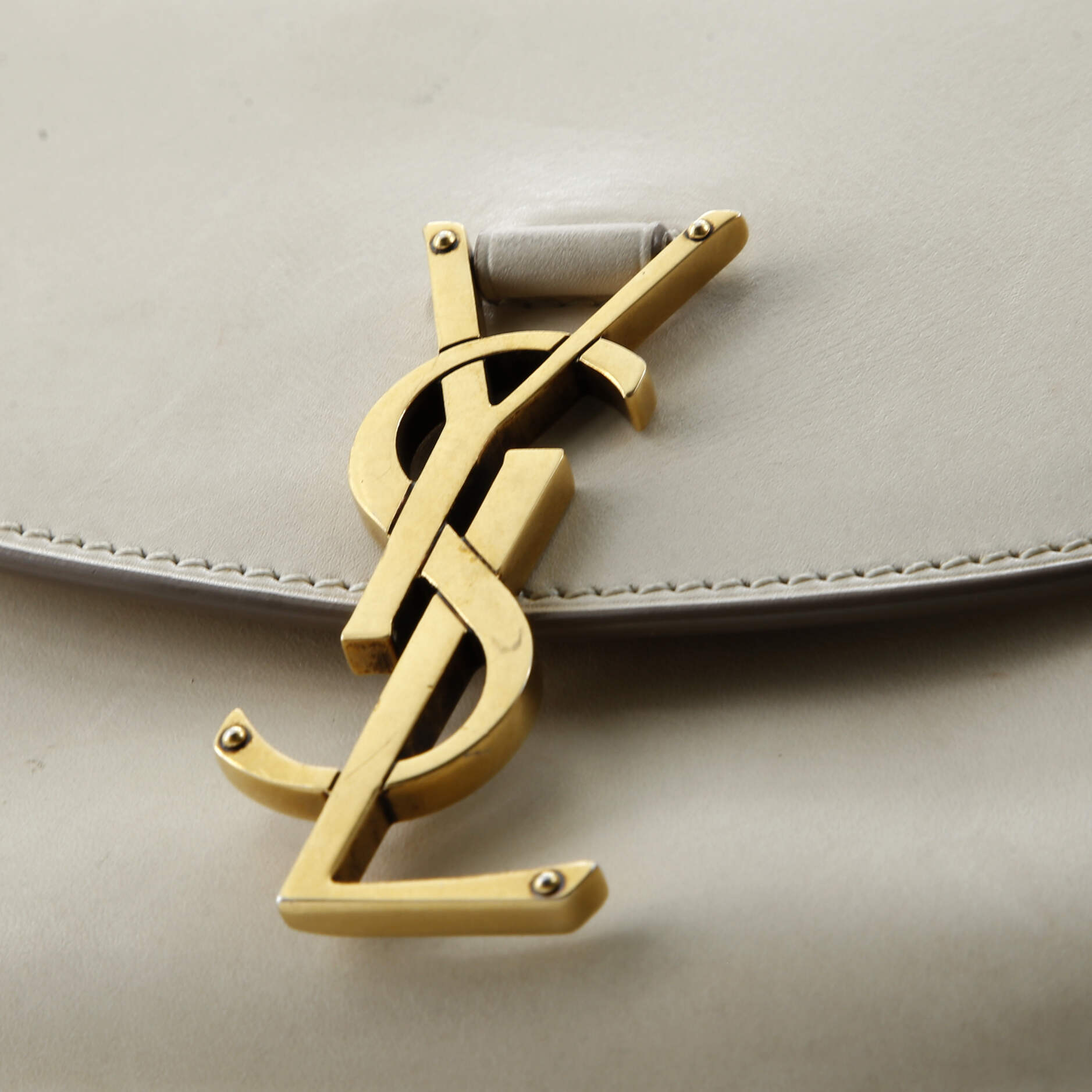 Saint Laurent Kaia Shoulder Bag Leather Small