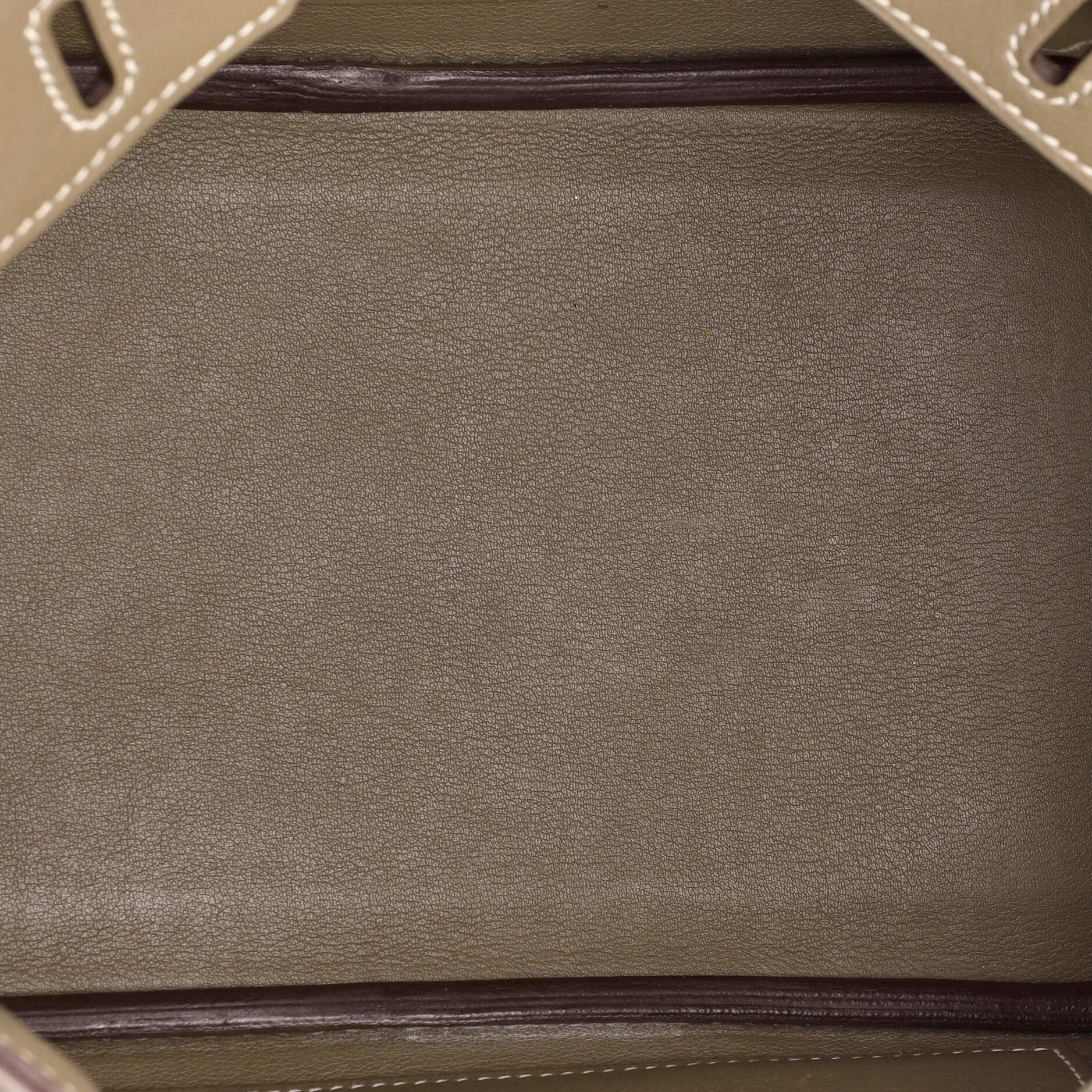 Hermes Birkin Handbag Grey Swift with Gold Hardware 25