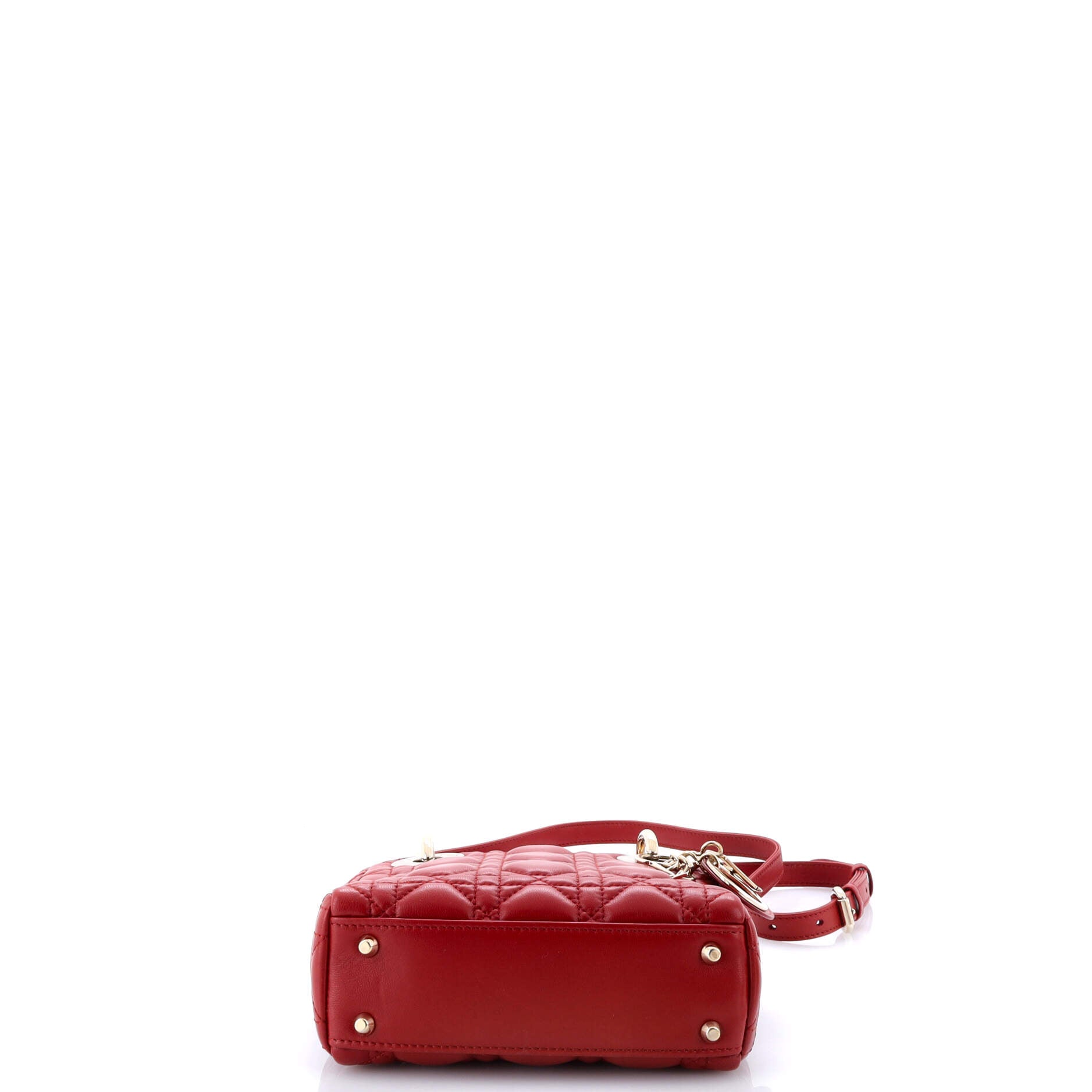 Christian Dior Lady Dior Bag Cannage Quilt Lambskin Mini