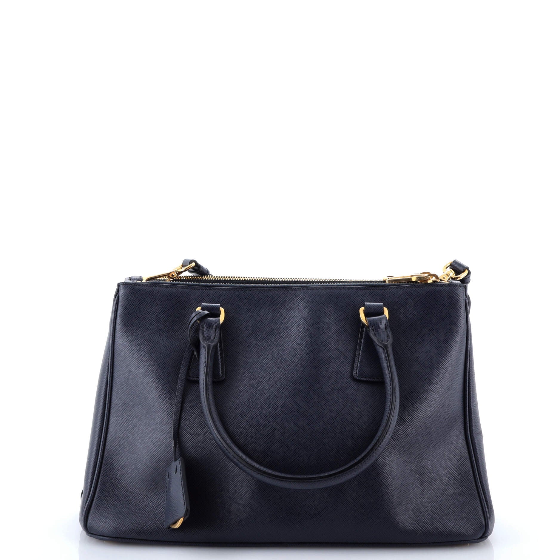 Prada Galleria Double Zip Tote Saffiano Leather Medium