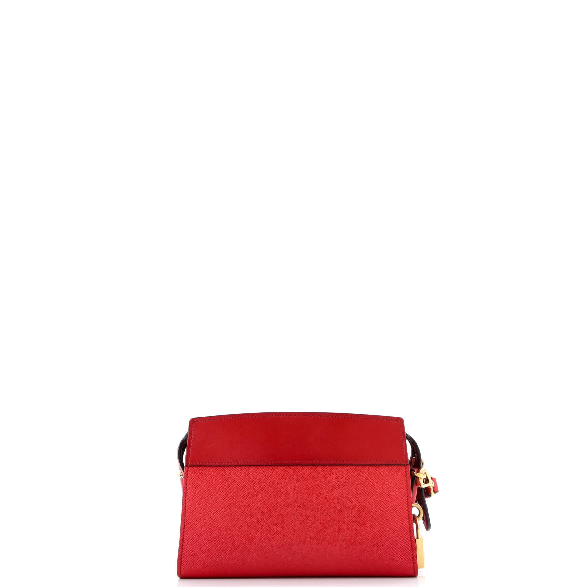 Prada Esplanade Crossbody Bag Saffiano with City Calf Small