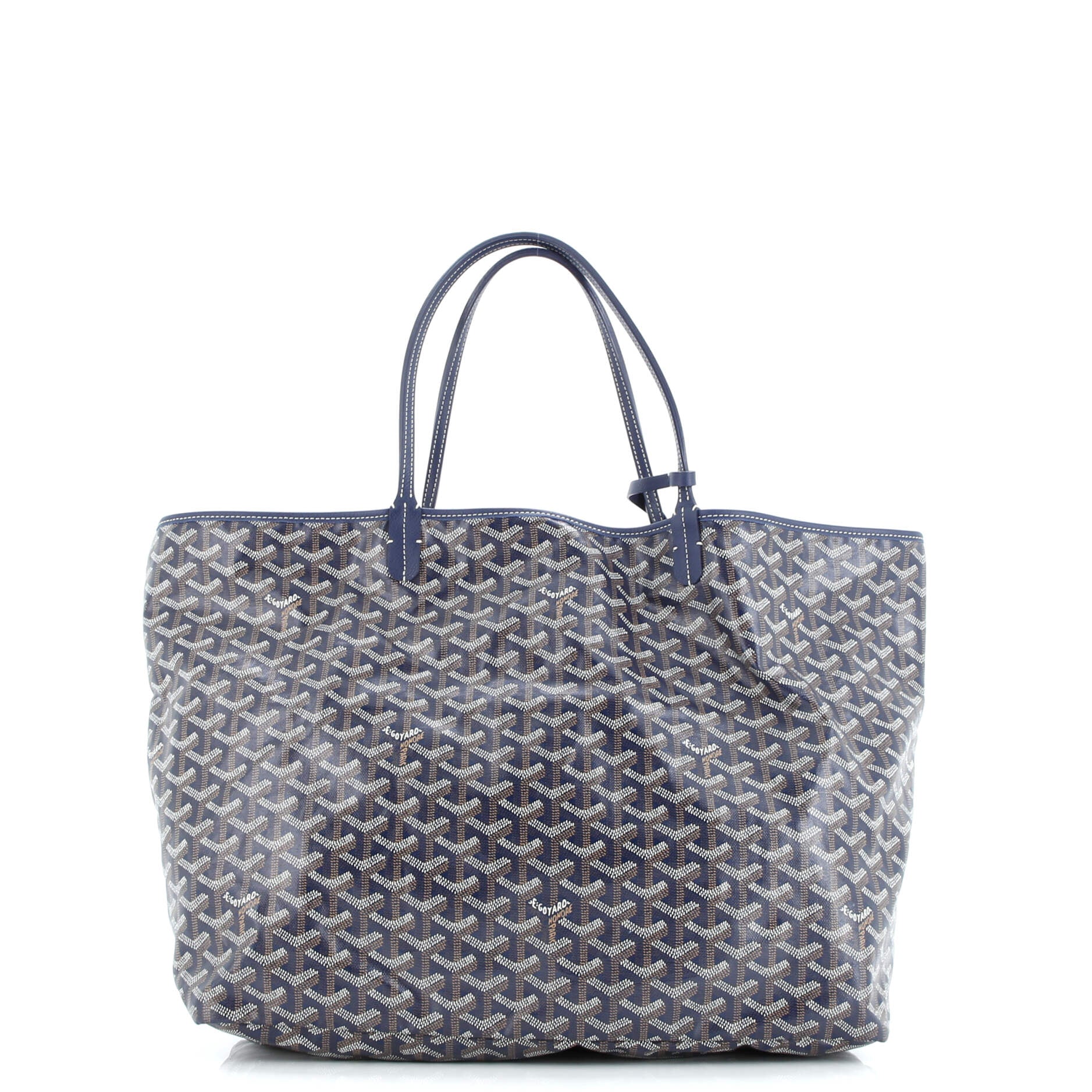 Goyard Saint Louis Tote Printed Coated Canvas GM