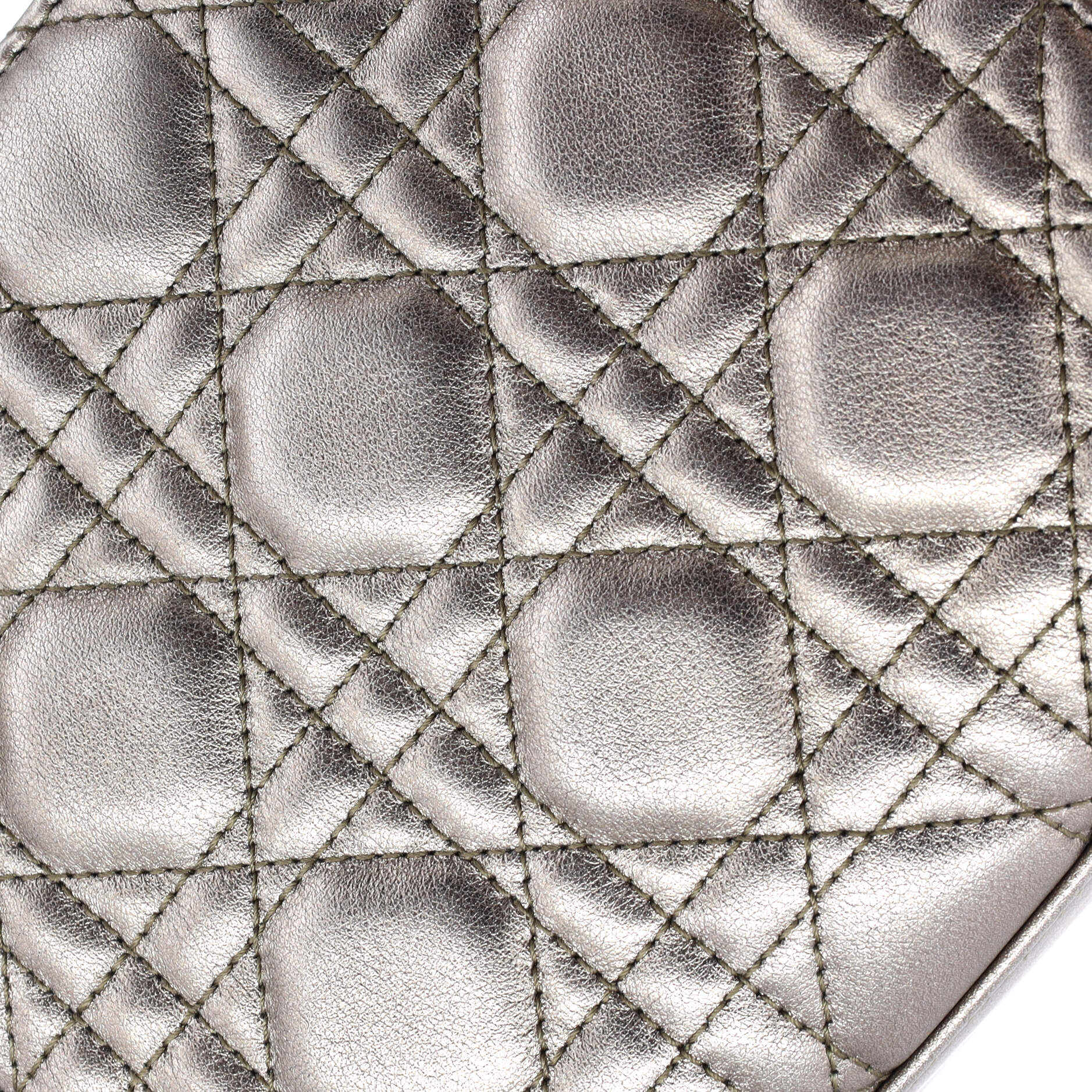 Christian Dior Lady Dior Chain Bag Cannage Quilt Lambskin Mini