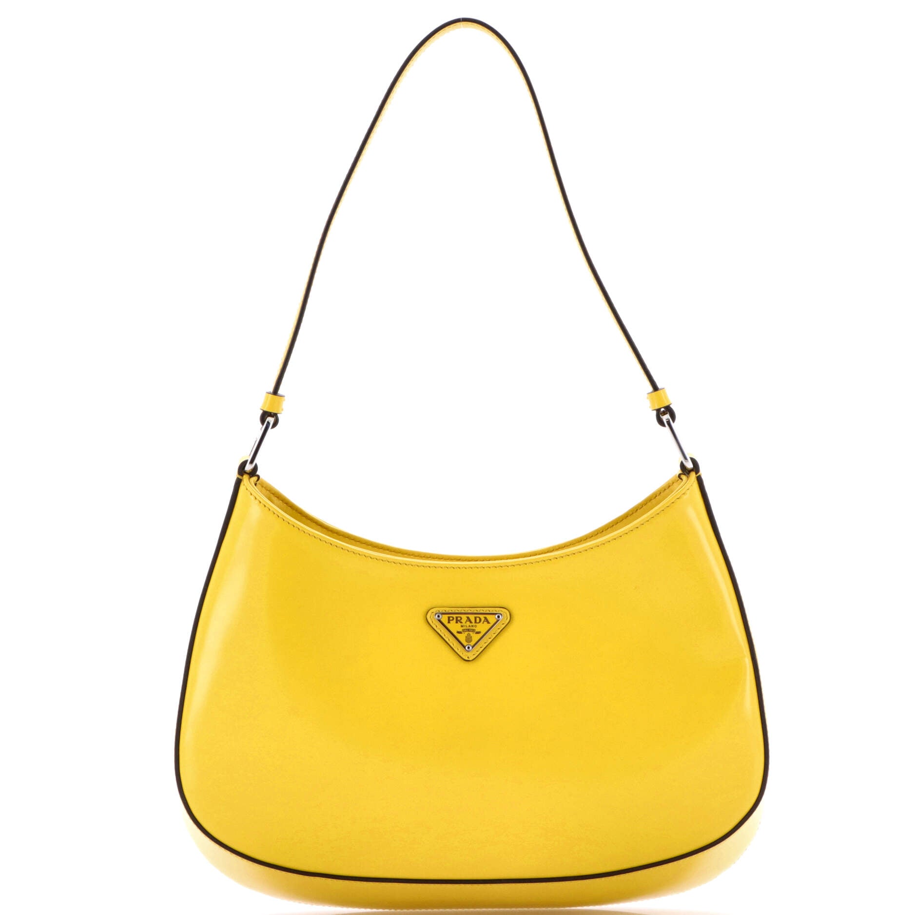 Prada Cleo Shoulder Bag Spazzolato Leather Medium