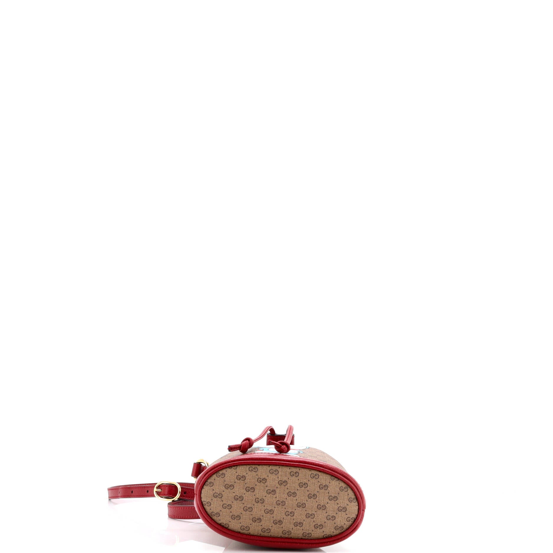 Gucci Doraemon Bucket Bag Printed Mini GG Coated Canvas Mini