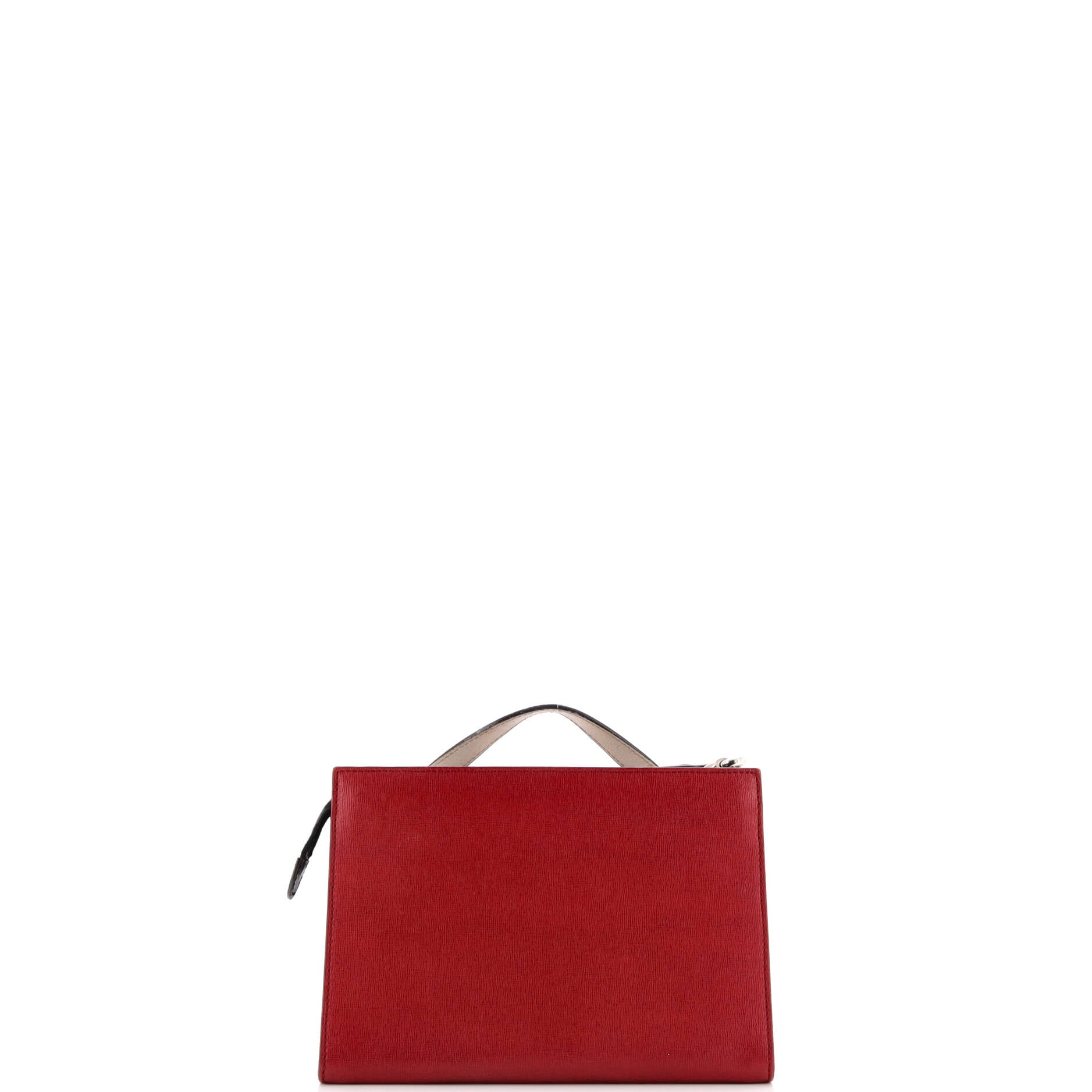 Fendi Demi Jour Monster Satchel Leather