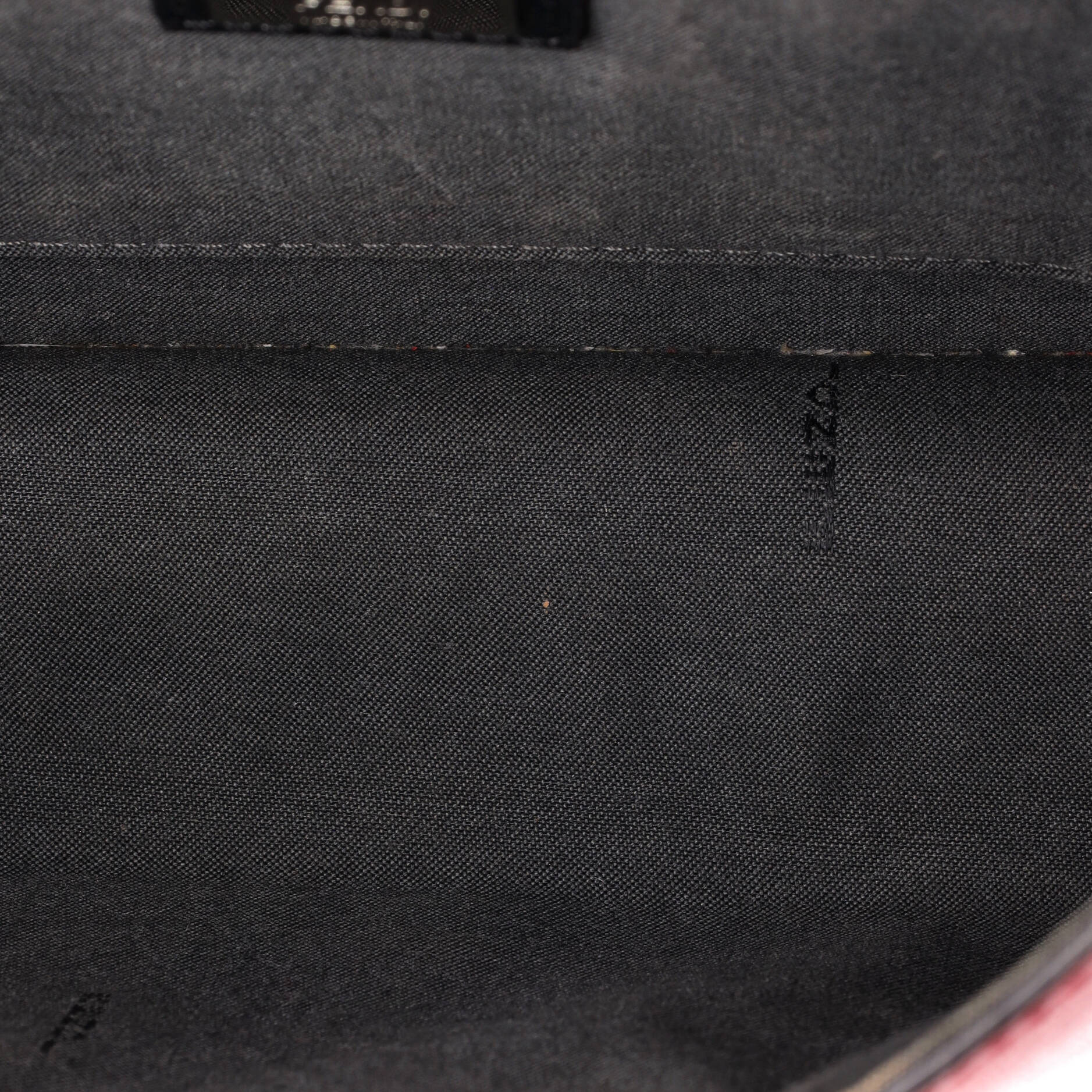 Fendi Demi Jour Monster Satchel Leather