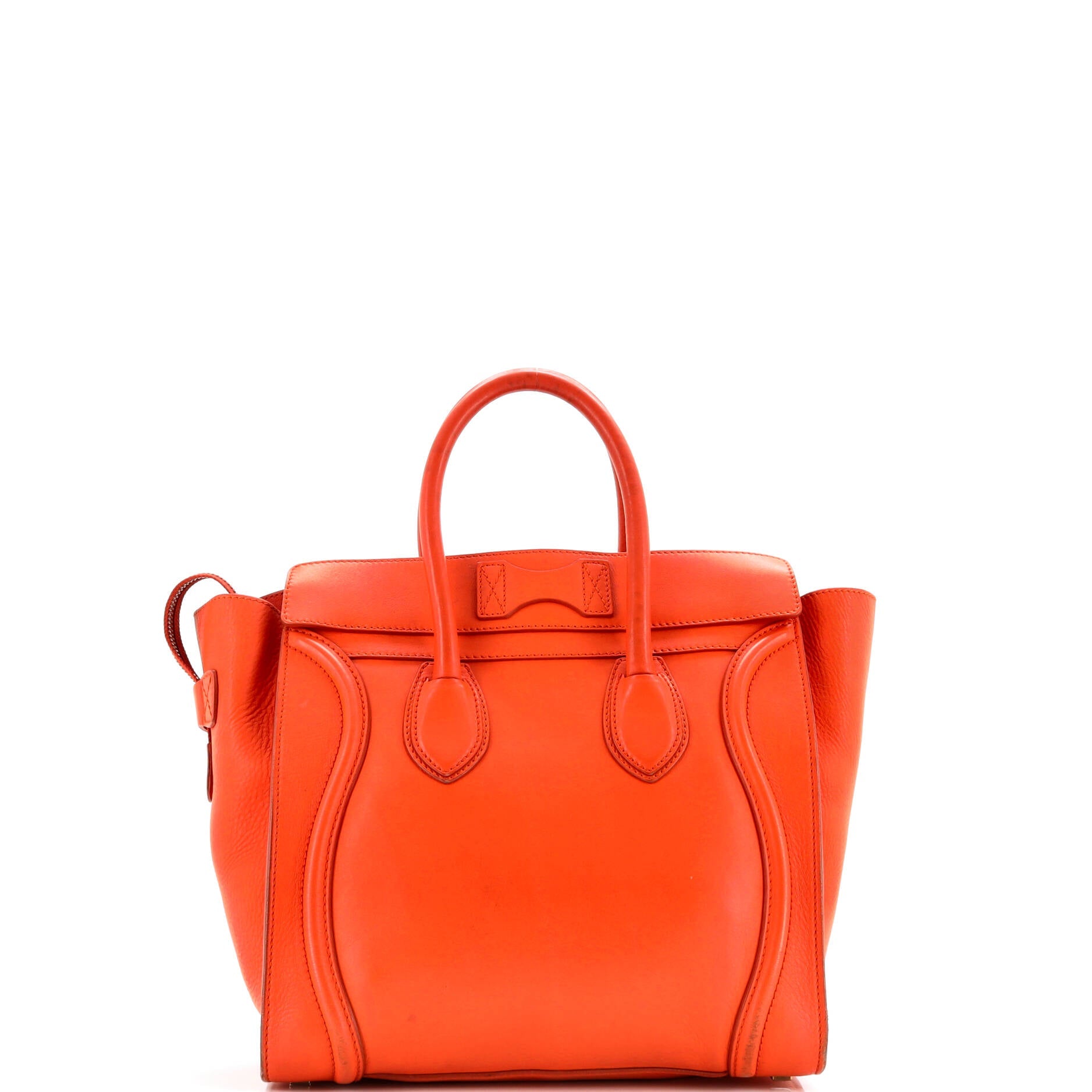 Celine Luggage Bag Grainy Leather Mini