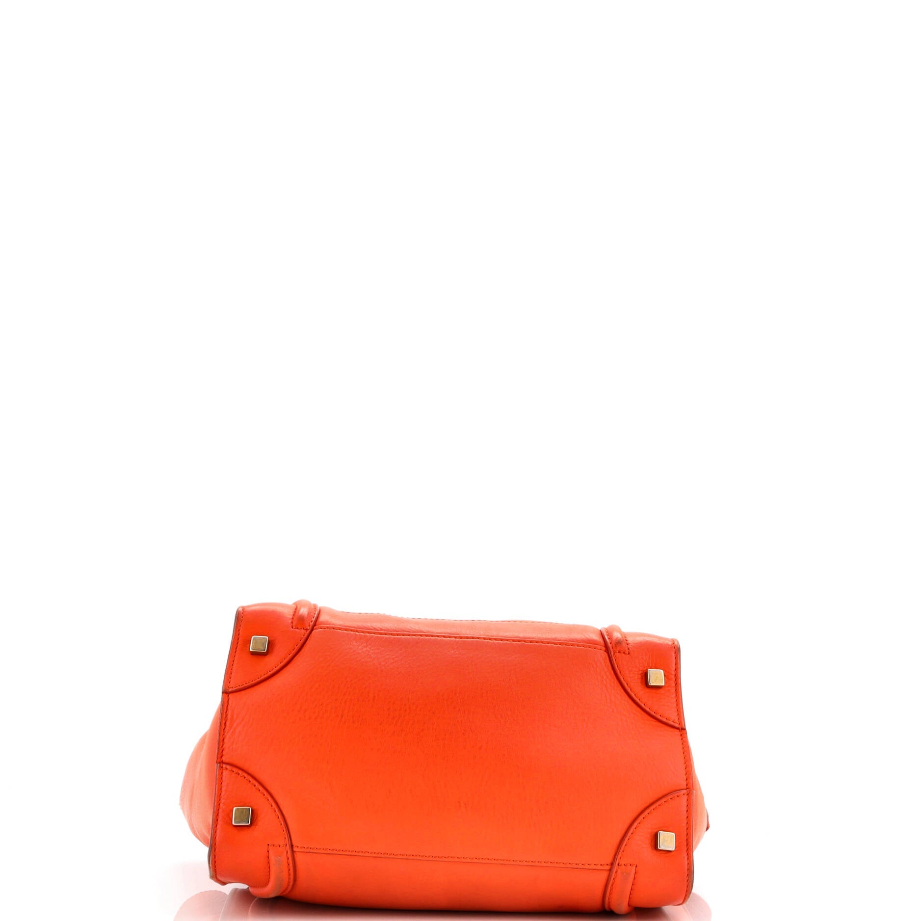 Celine Luggage Bag Grainy Leather Mini