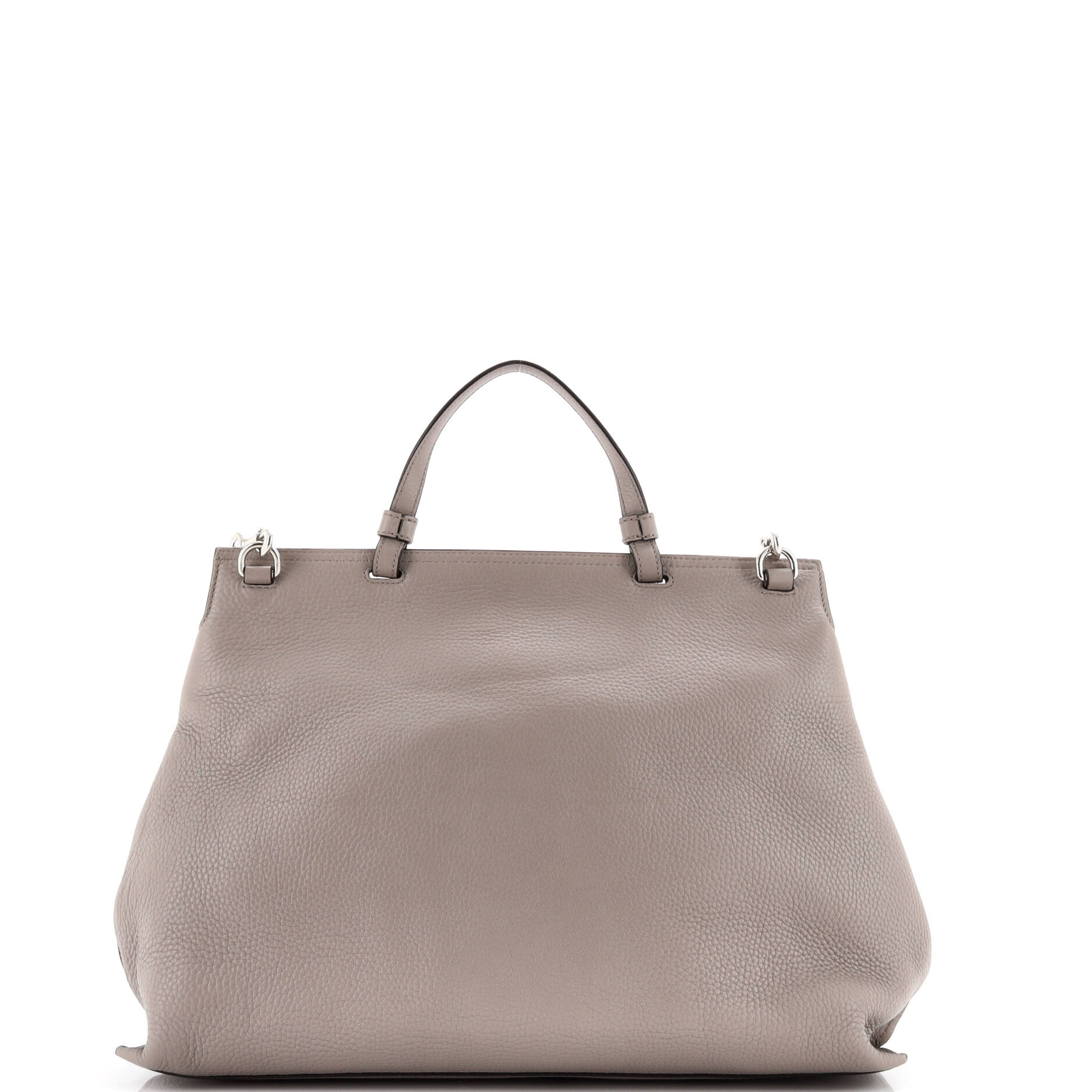 Gucci Bamboo Daily Top Handle Bag Leather Large