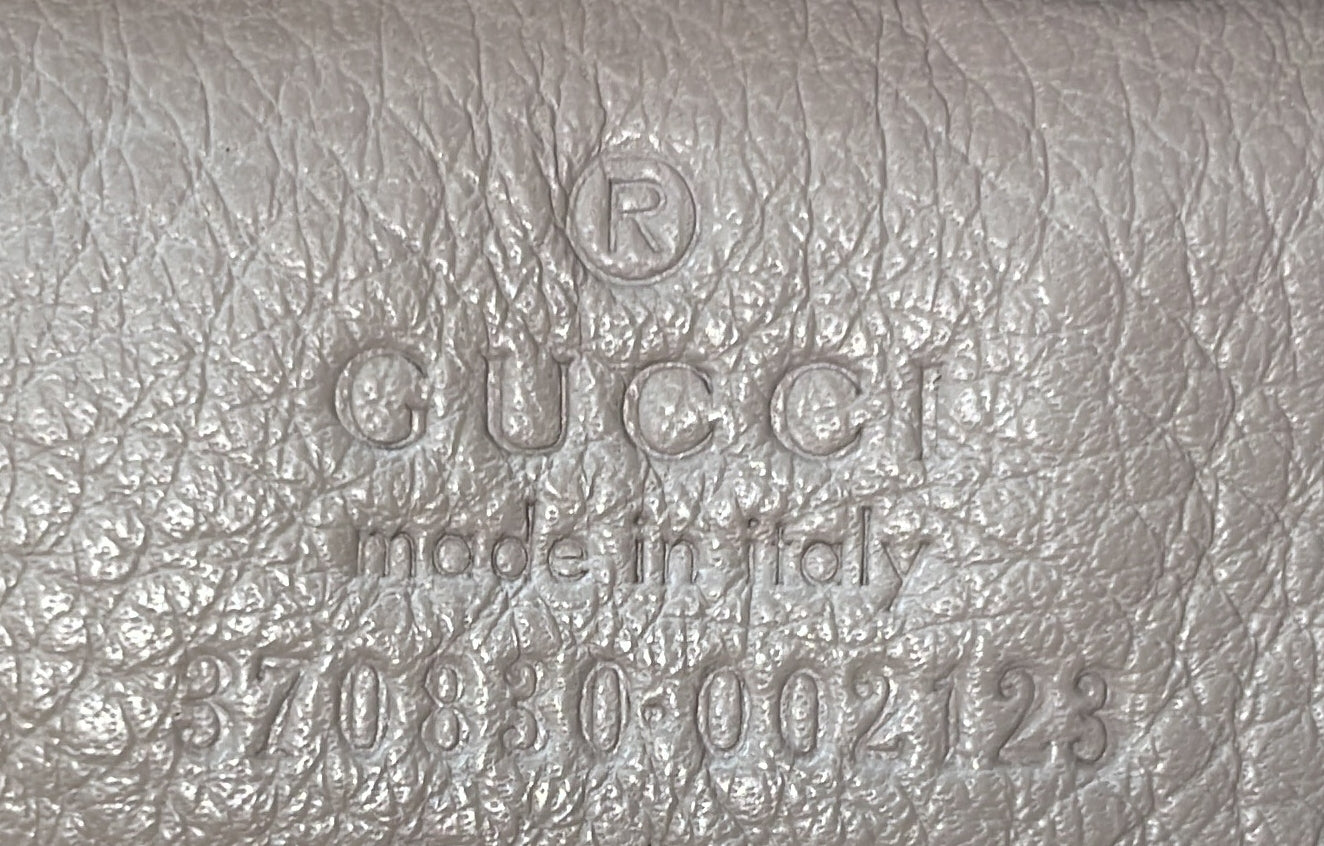 Gucci Bamboo Daily Top Handle Bag Leather Large