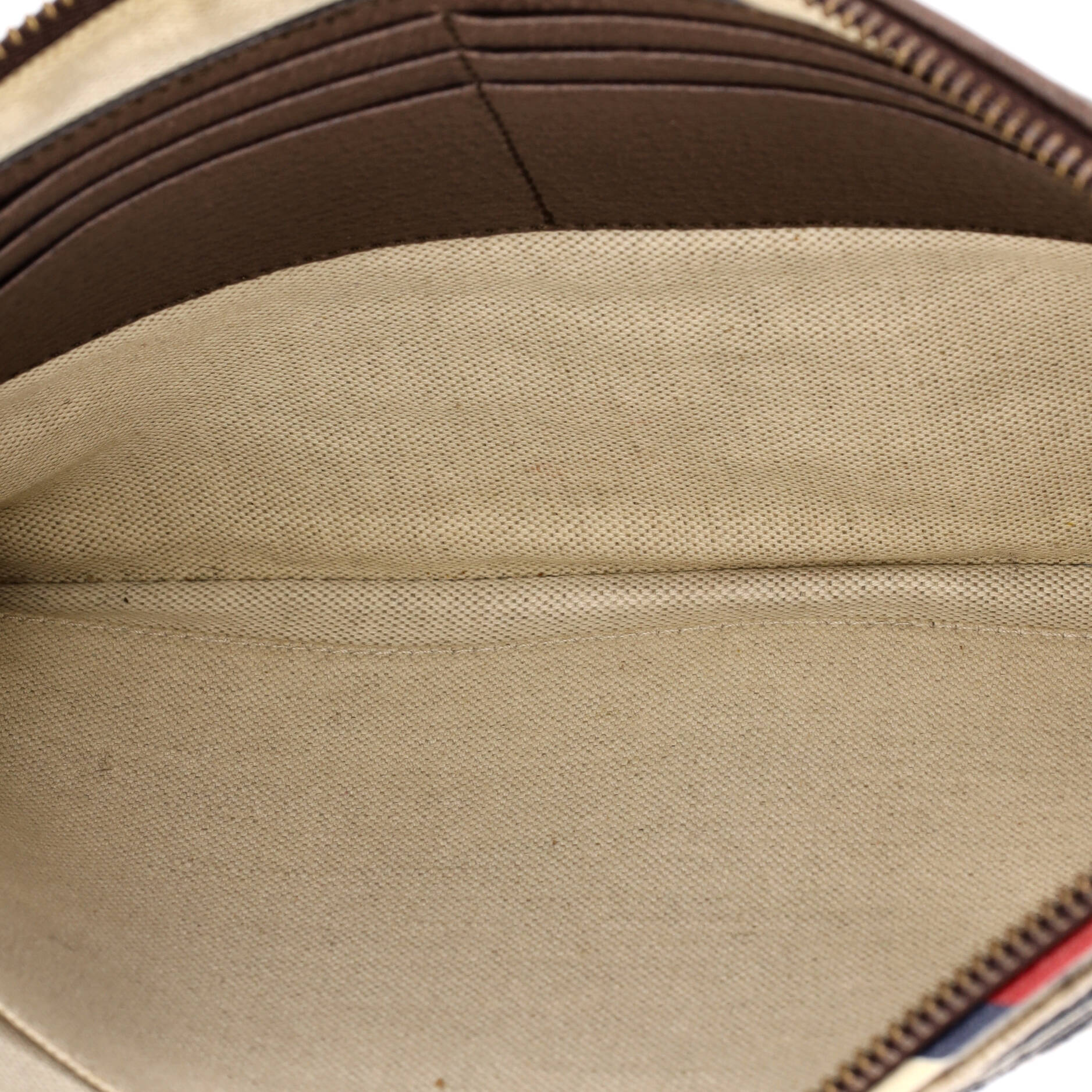 Gucci Courrier Pouch GG Coated Canvas with Applique