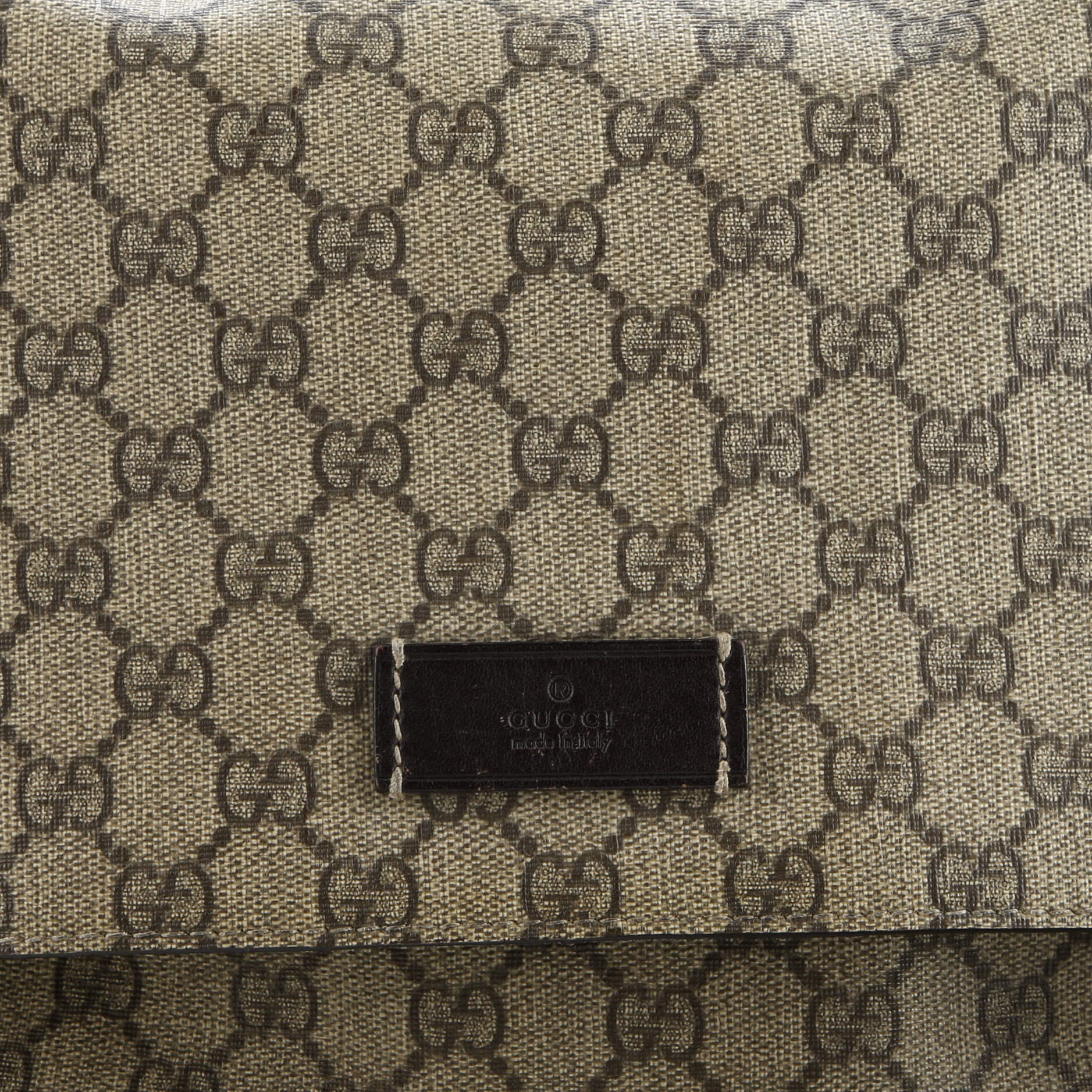 Gucci Diaper Bag GG Coated Canvas