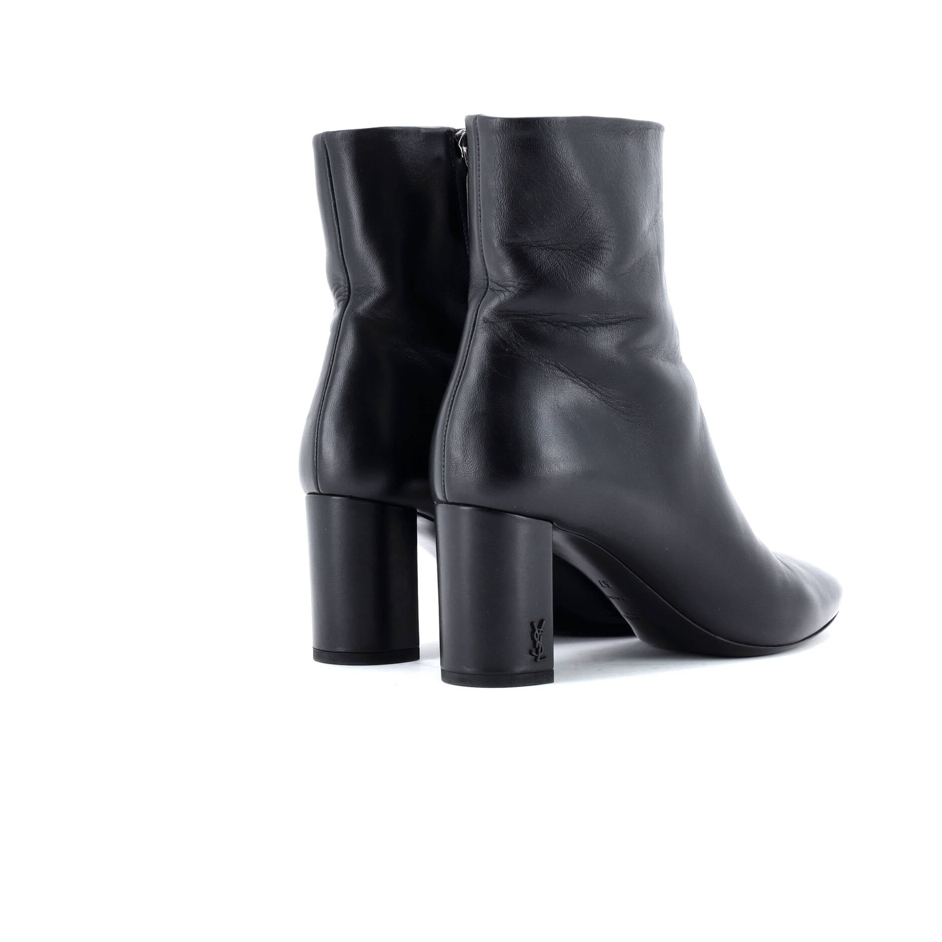 Saint Laurent Women's LouLou Ankle Boots Leather