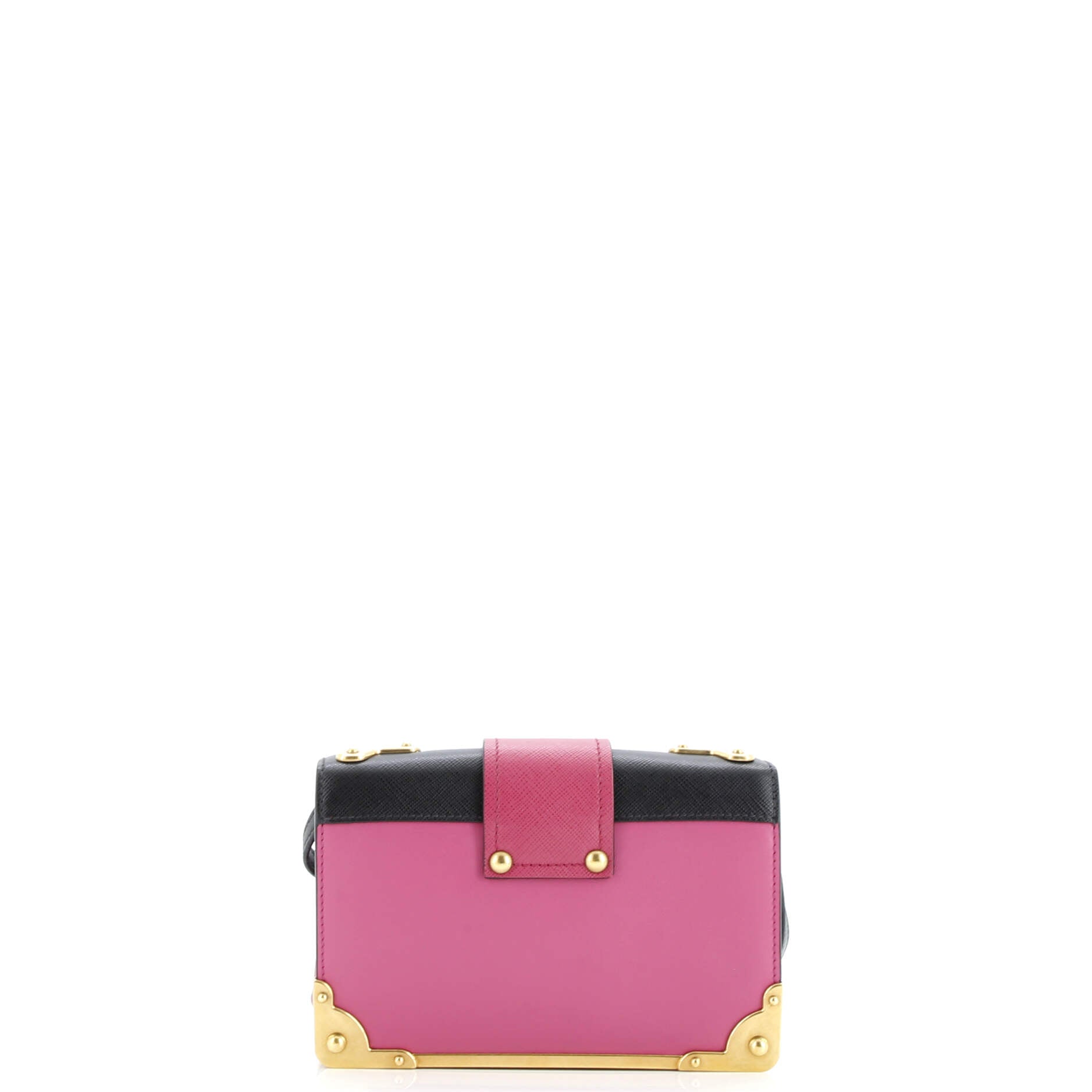 Prada Cahier Crossbody Bag Embellished Leather Small