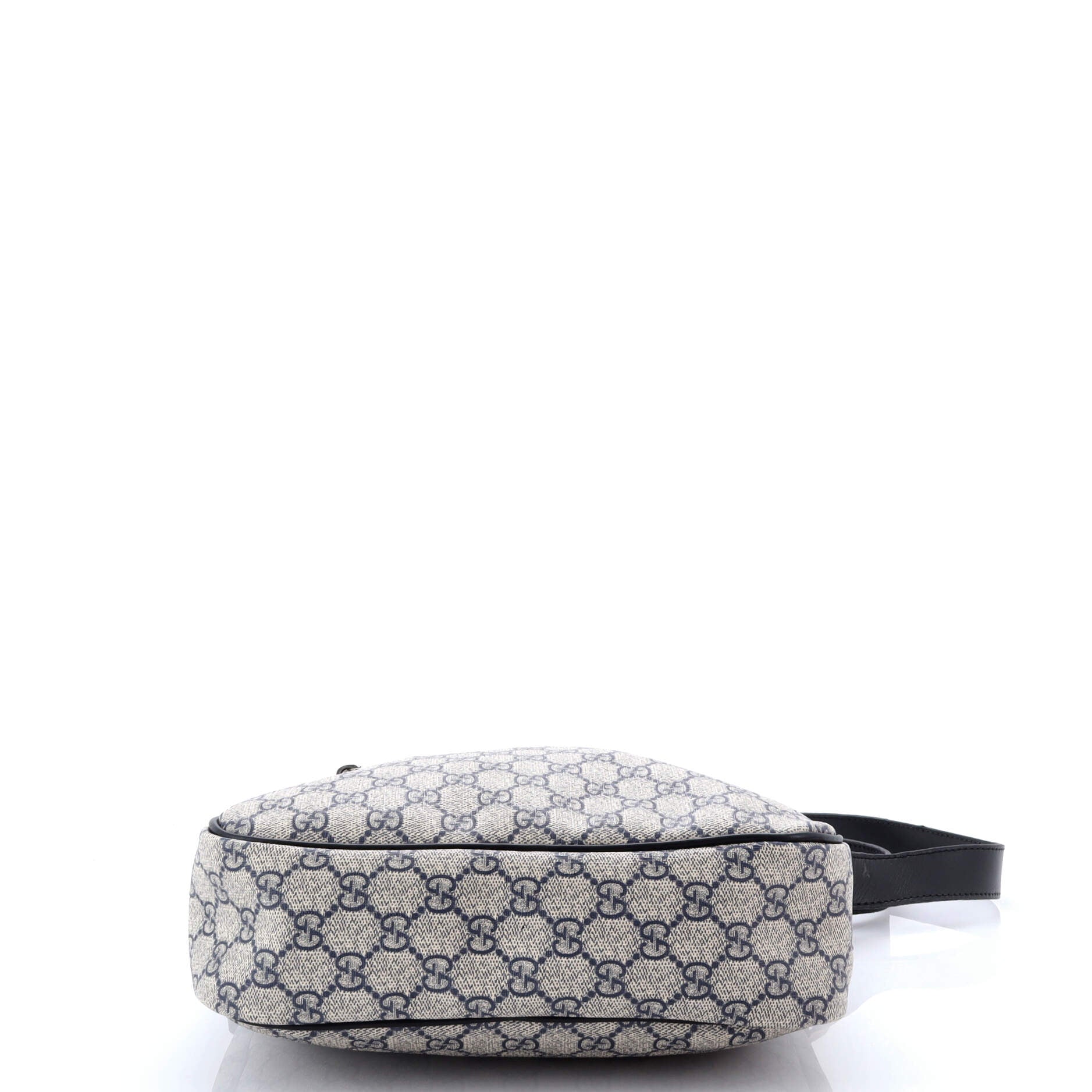 Gucci Front Zip Messenger GG Coated Canvas Medium