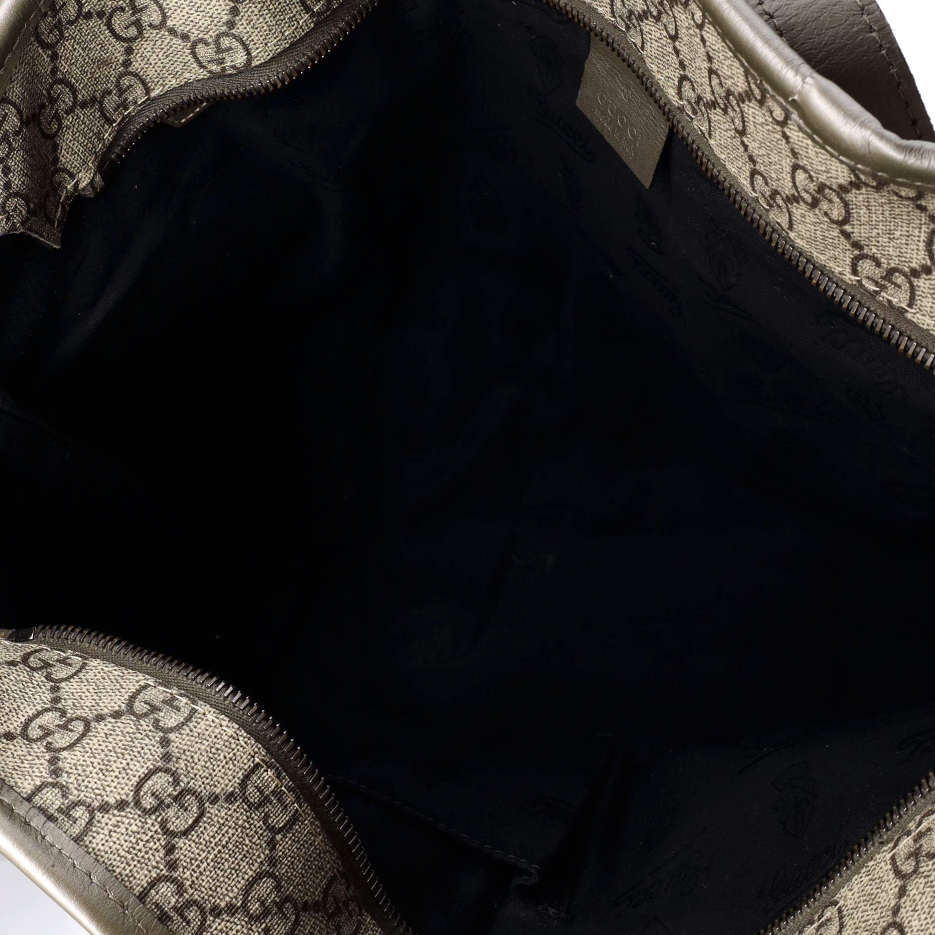 Gucci Plus Tote GG Coated Canvas with Leather Medium