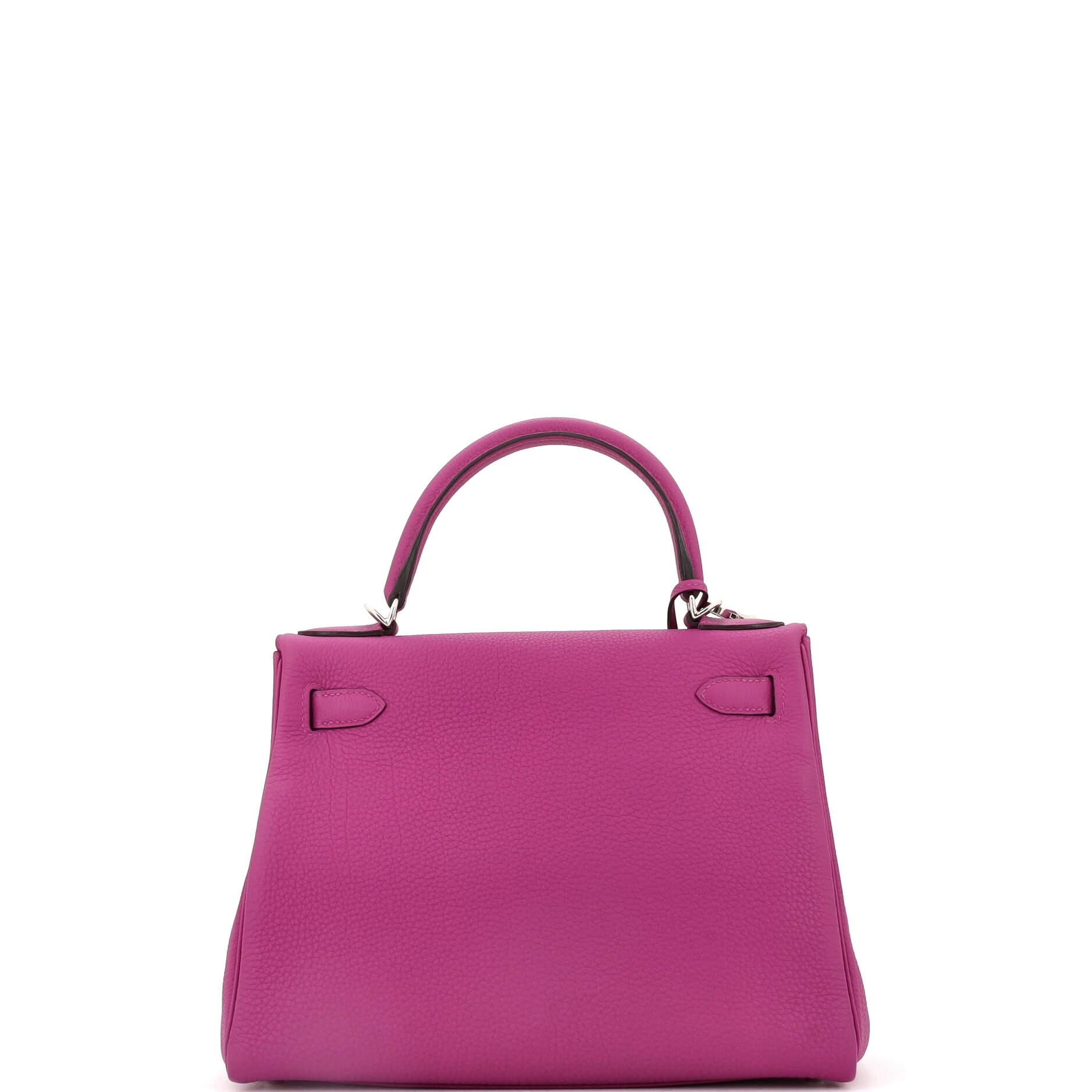Hermes Kelly Handbag Pink Togo with Palladium Hardware 28