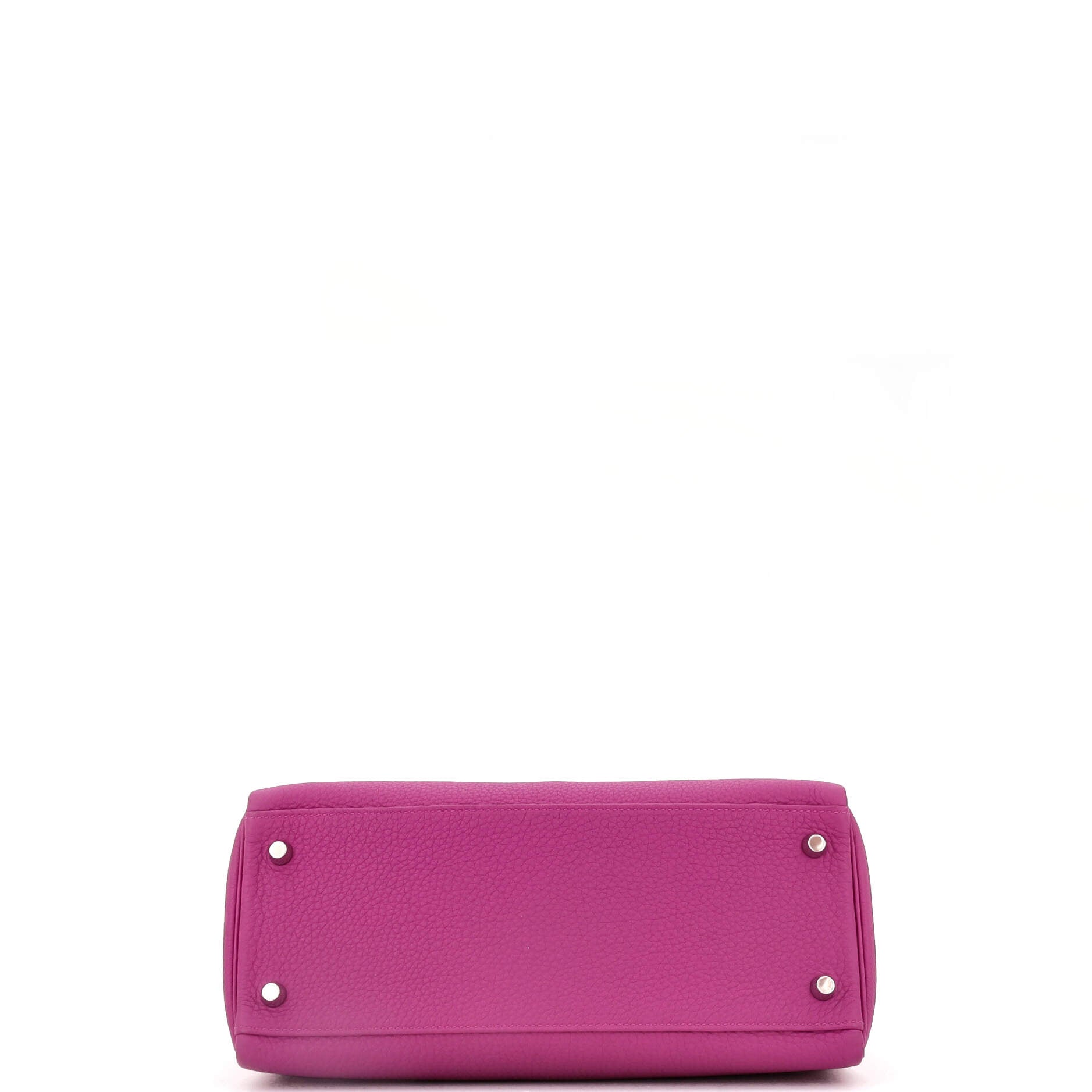 Hermes Kelly Handbag Pink Togo with Palladium Hardware 28