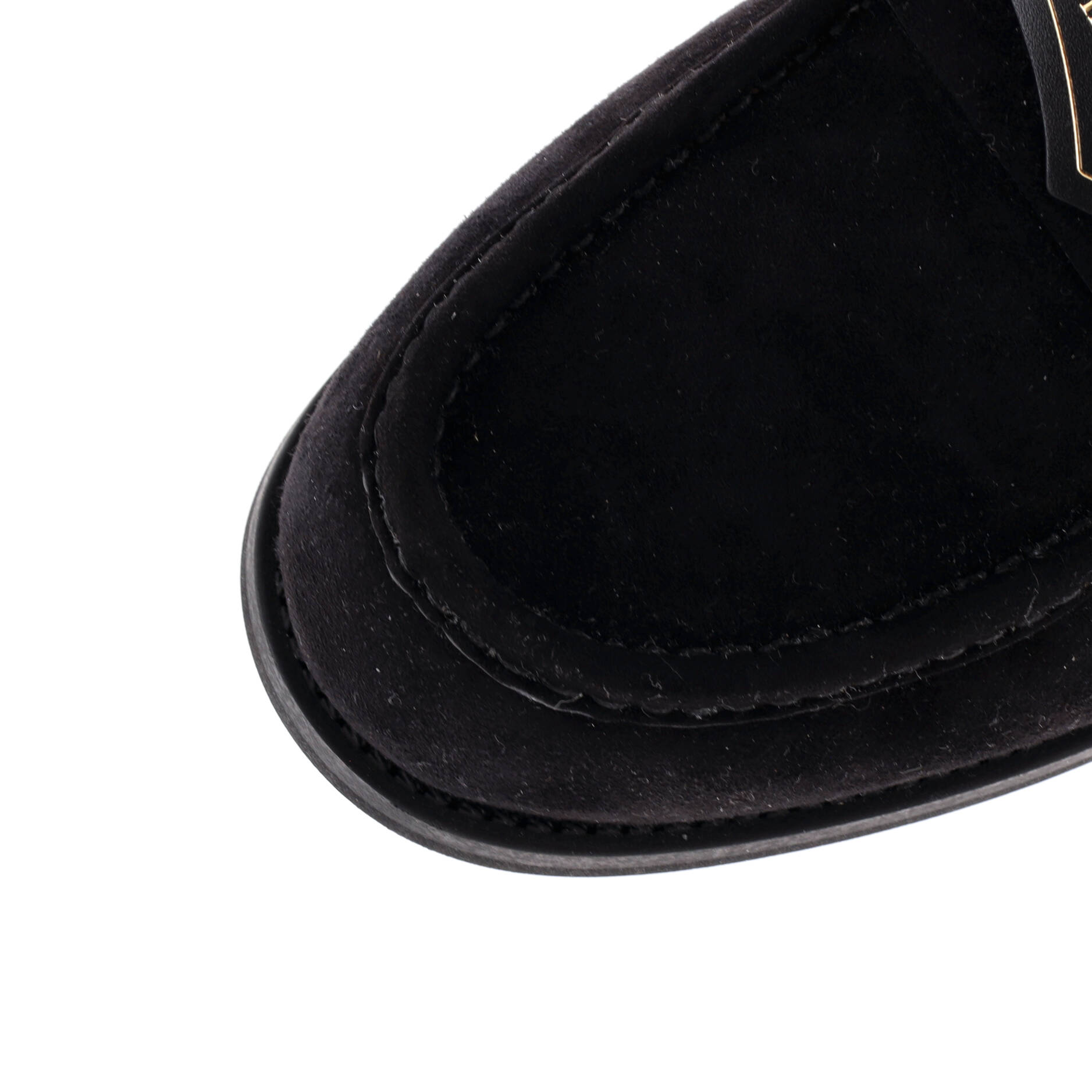 Christian Dior Women's Boy Mules Suede with Shearling