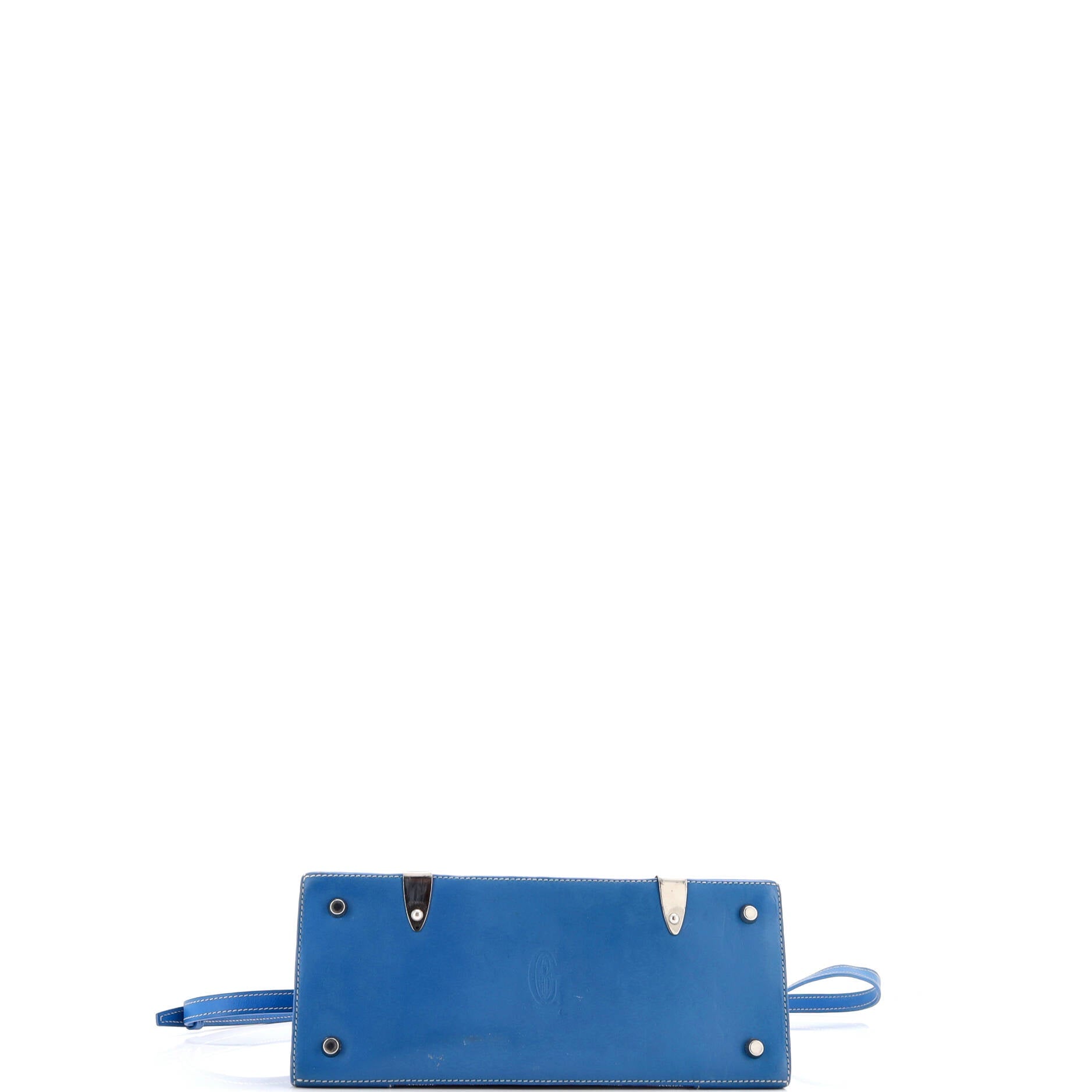 Goyard Saigon Top Handle Bag Coated Canvas with Leather PM