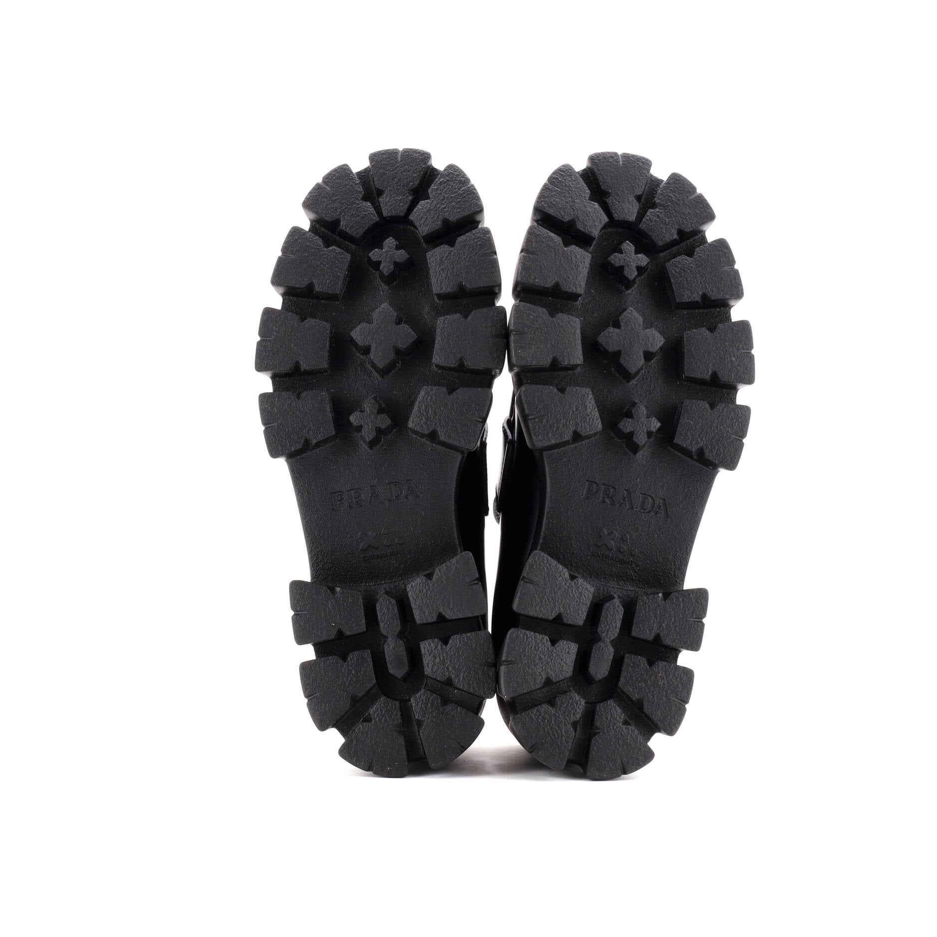 Prada Women's Monolith Loafers Leather