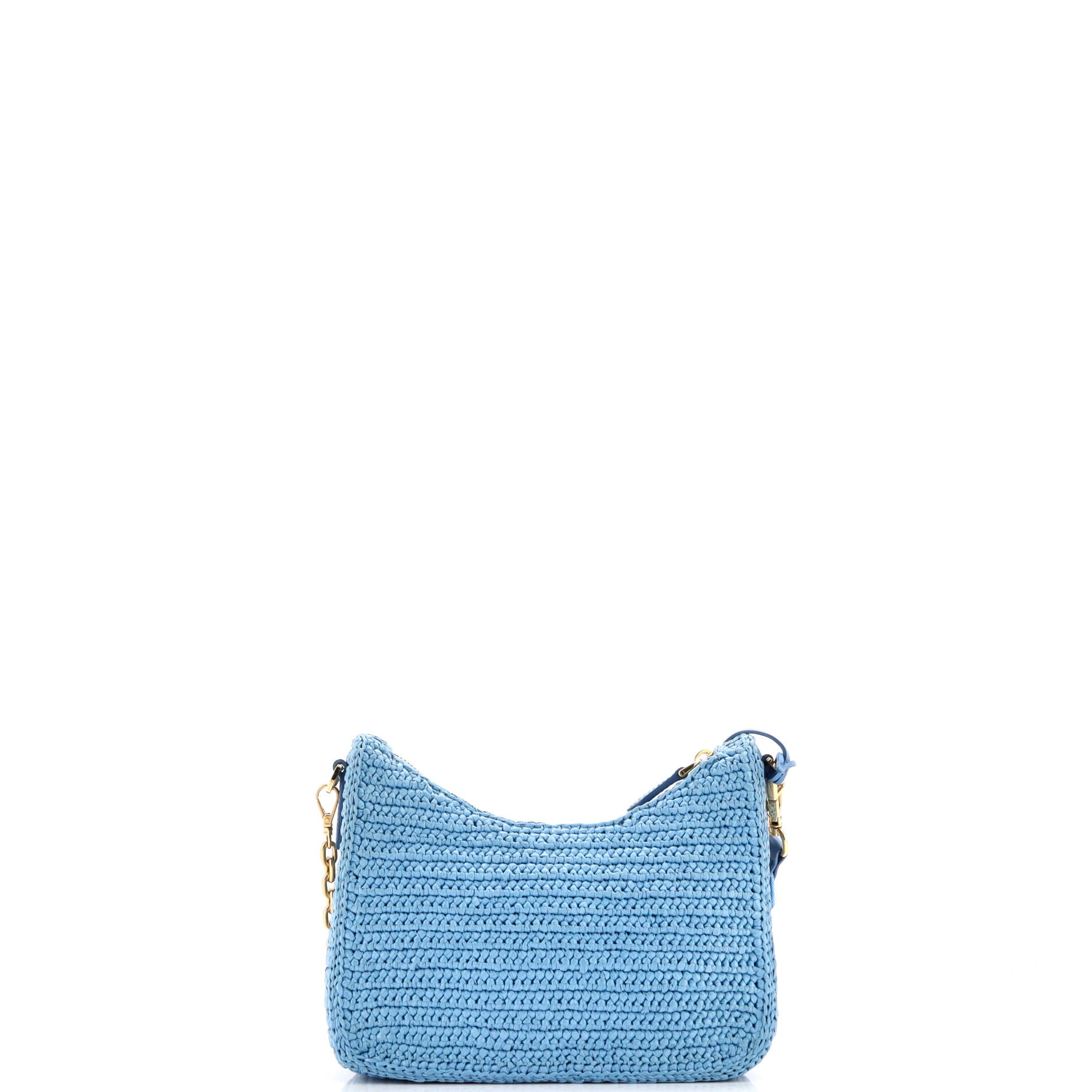 Prada Re-Edition 2005 Shoulder Bag Raffia Small