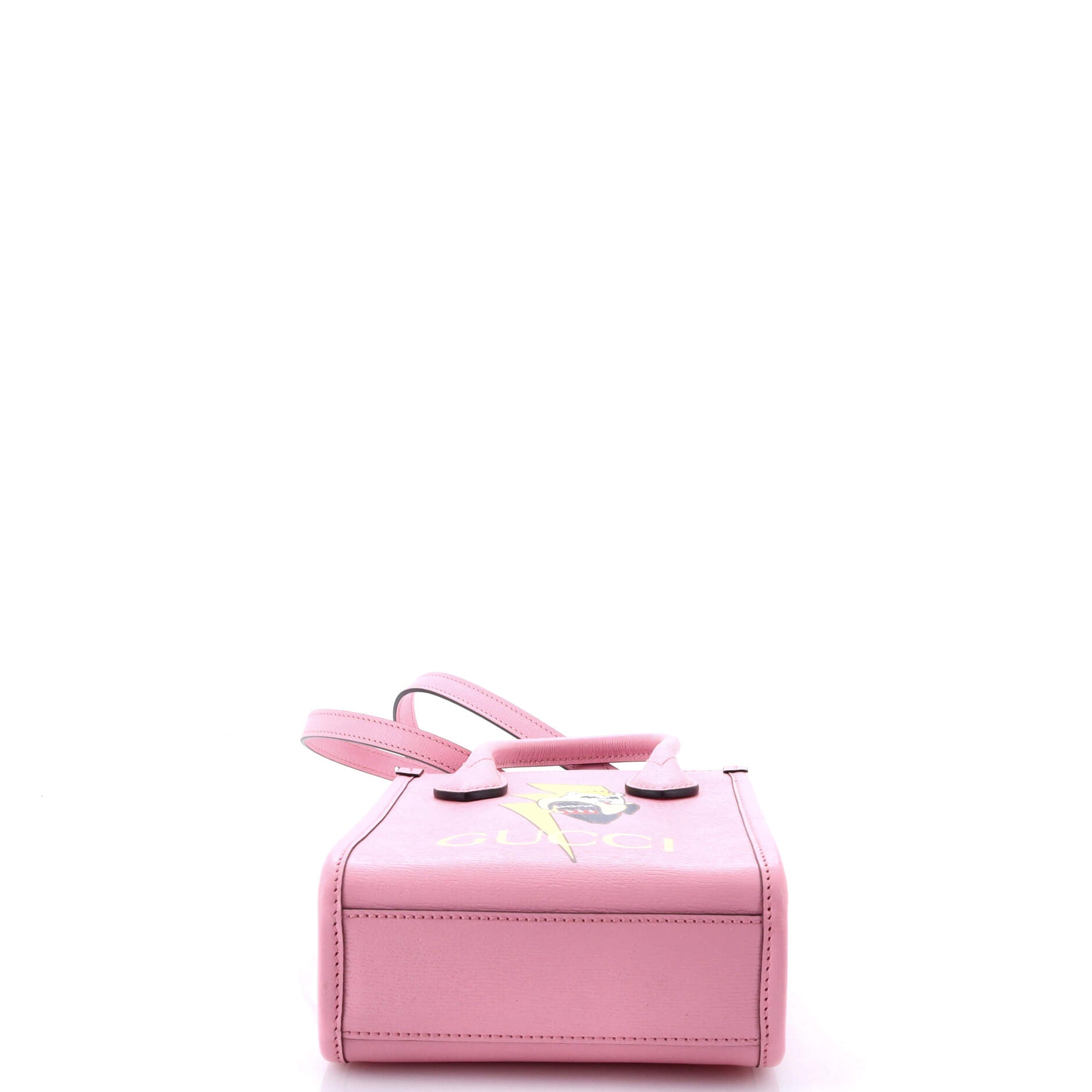 Gucci Vertical Tote Printed Leather Mini