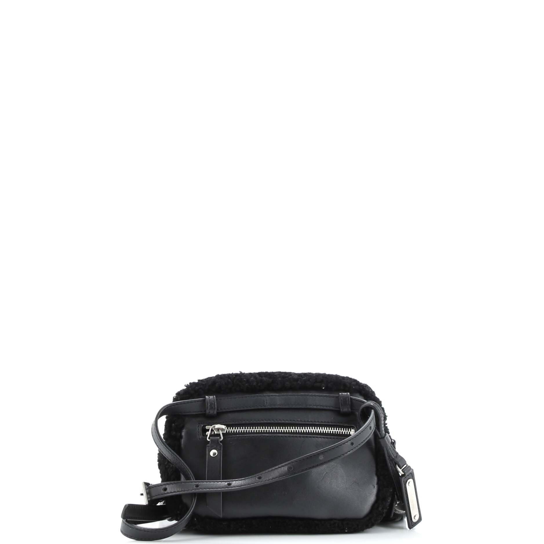 Saint Laurent Lou Belt Bag Shearling
