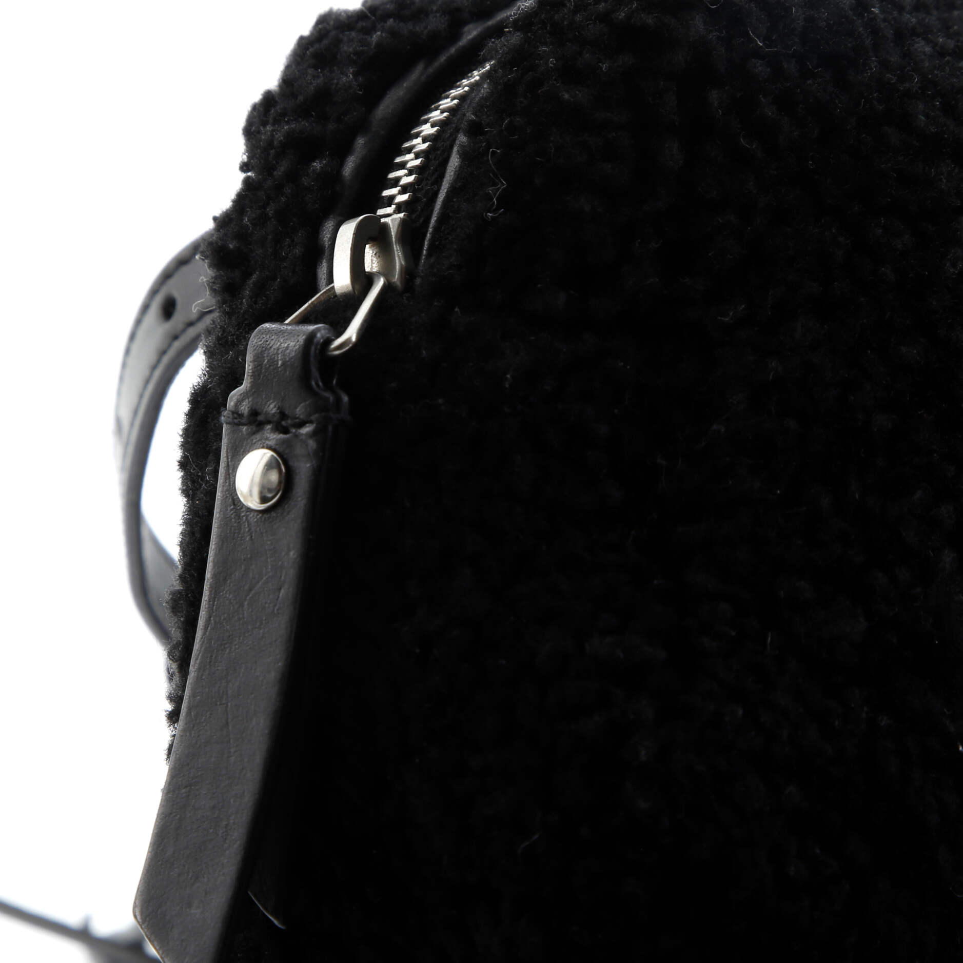 Saint Laurent Lou Belt Bag Shearling