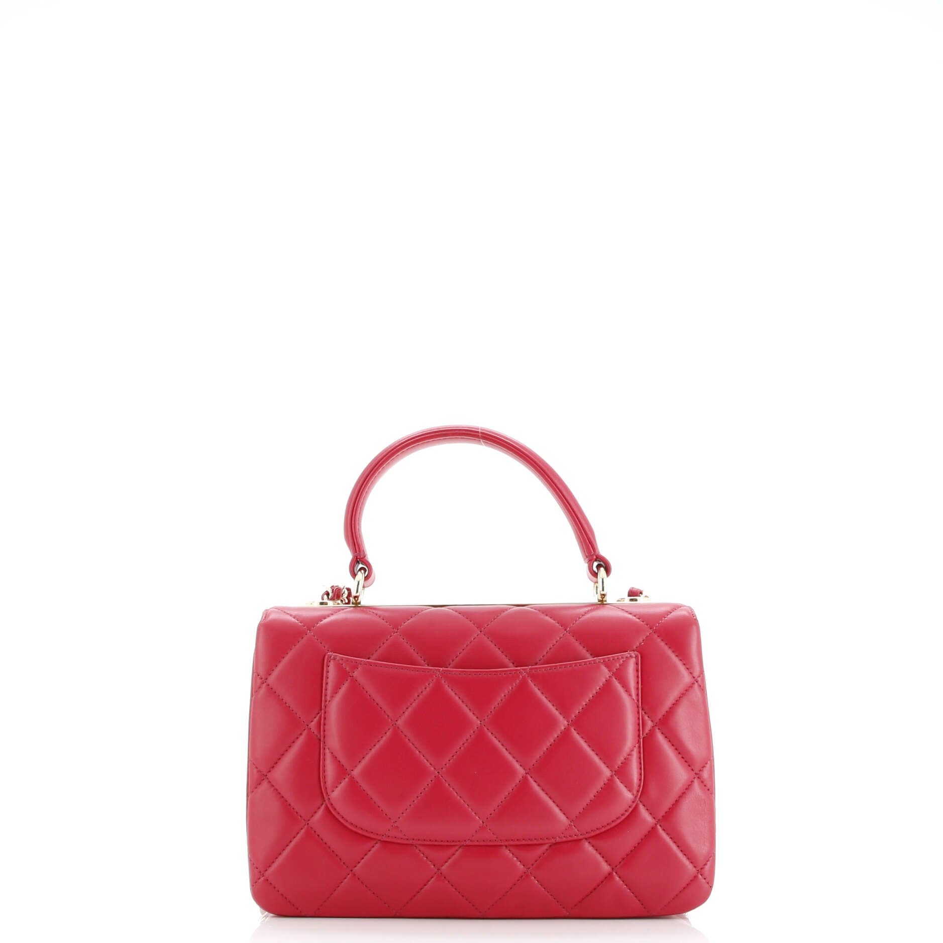 Chanel Trendy CC Top Handle Bag Quilted Lambskin Small