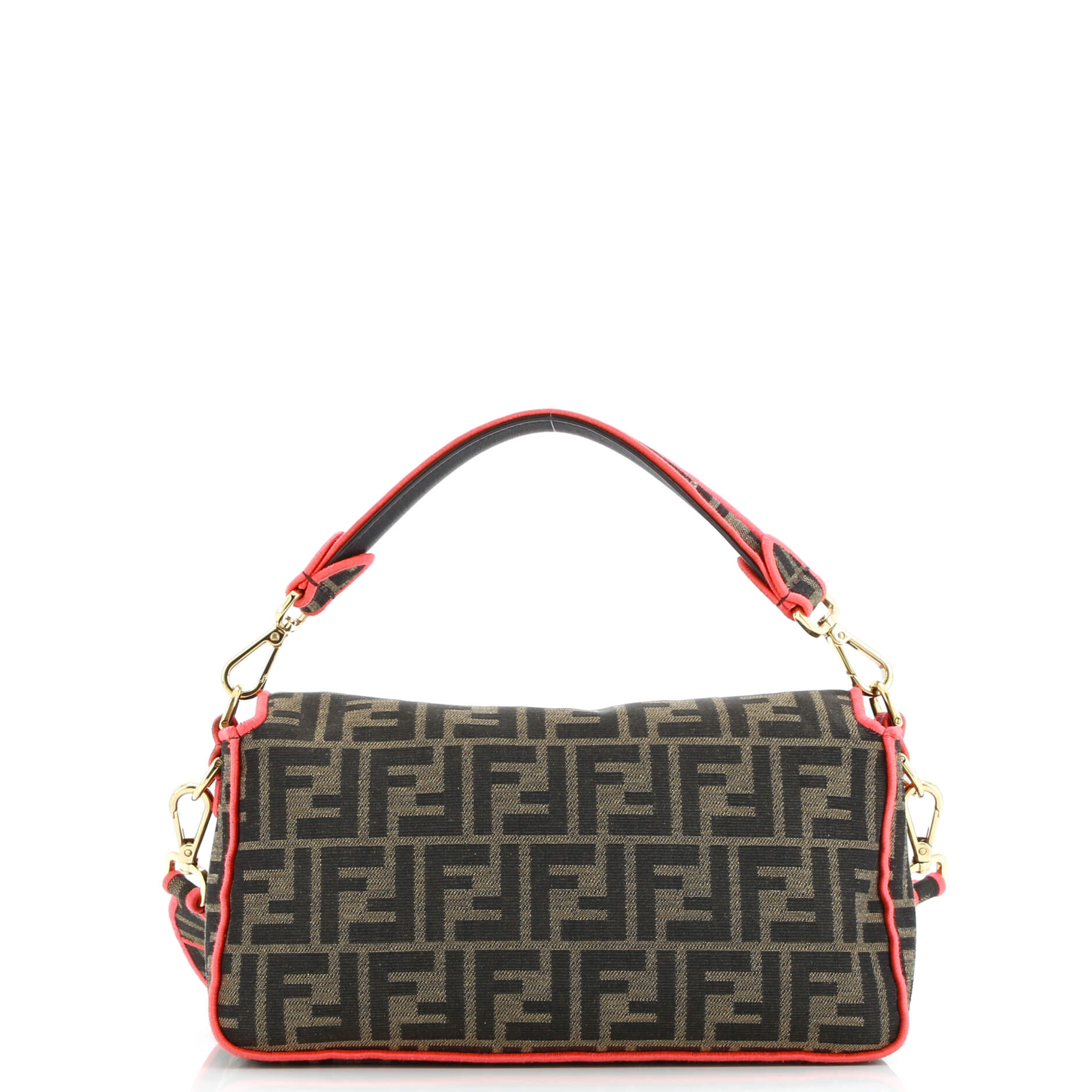 Fendi Baguette NM Bag Zucca Canvas Medium