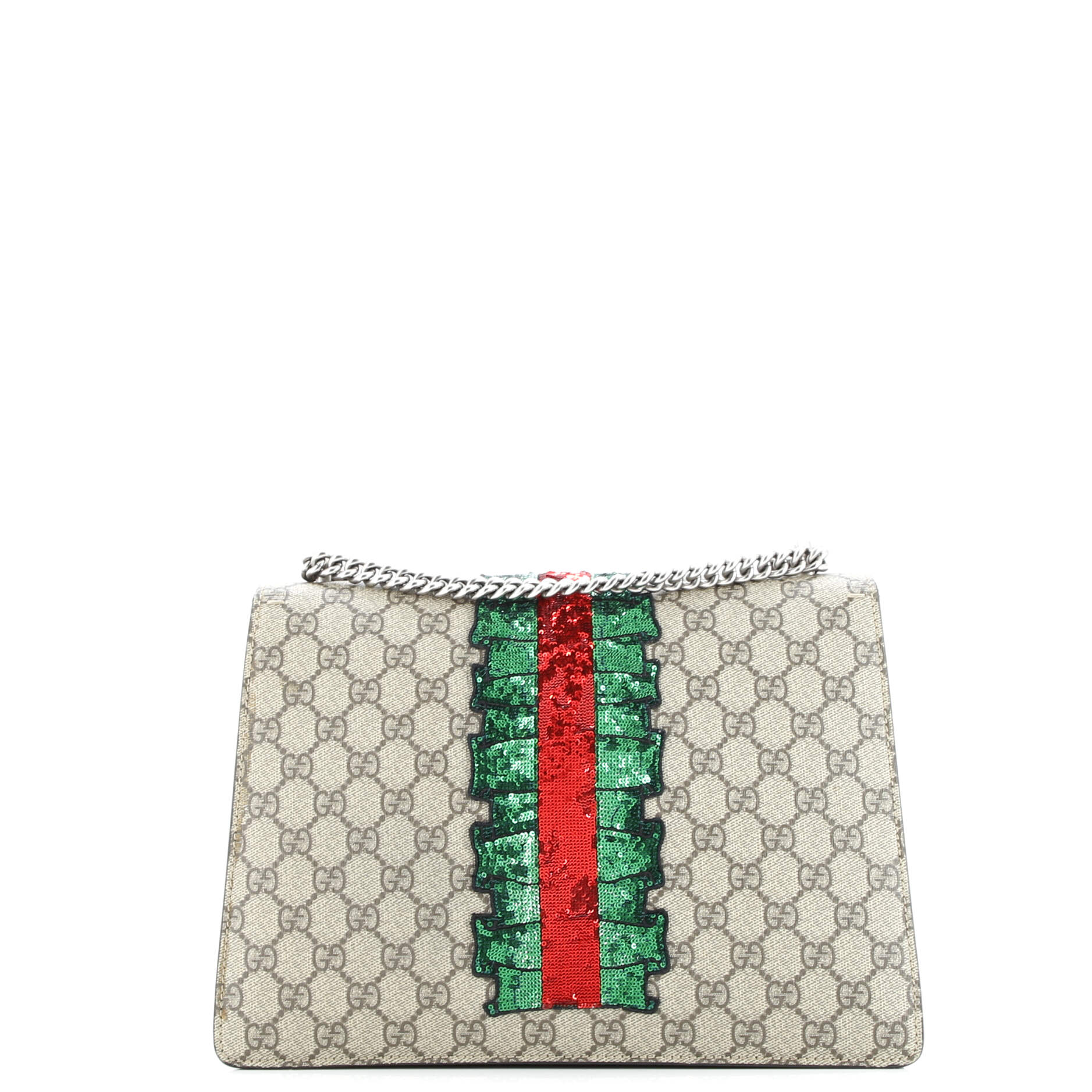 Gucci Dionysus Bag Embellished GG Coated Canvas Medium