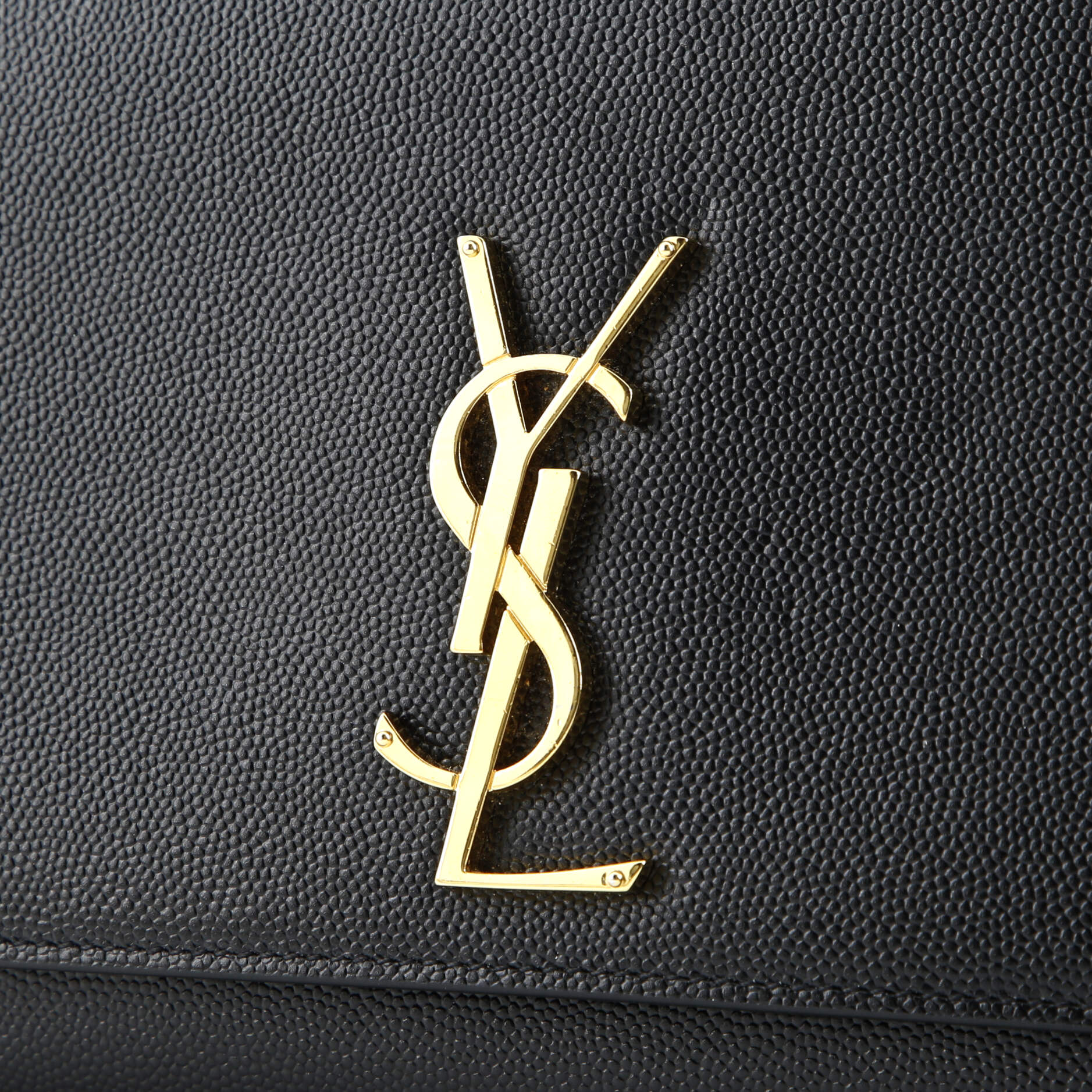 Saint Laurent Classic Monogram Crossbody Bag Grainy Leather Medium
