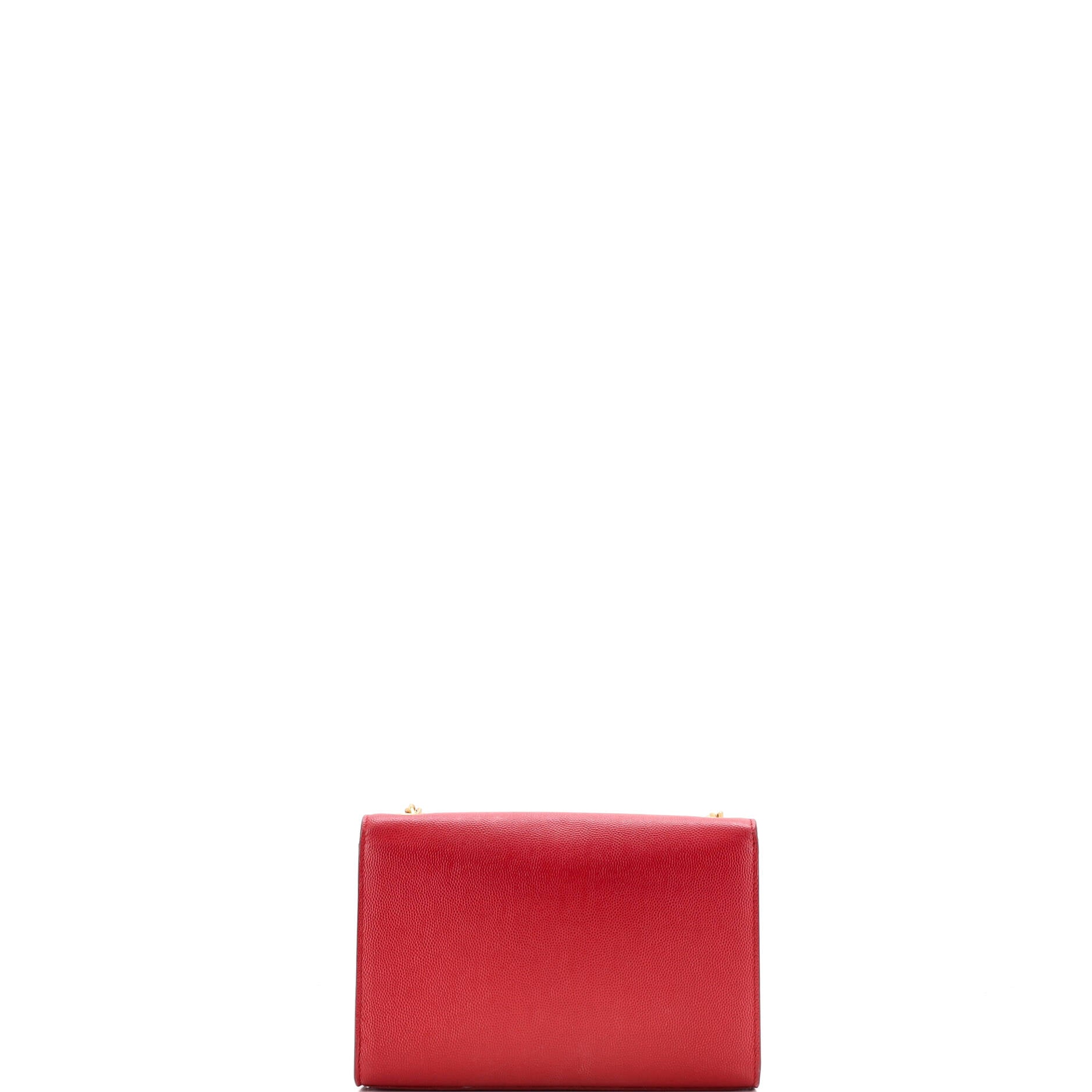 Saint Laurent Deconstructed Monogram Crossbody Grainy Leather Medium