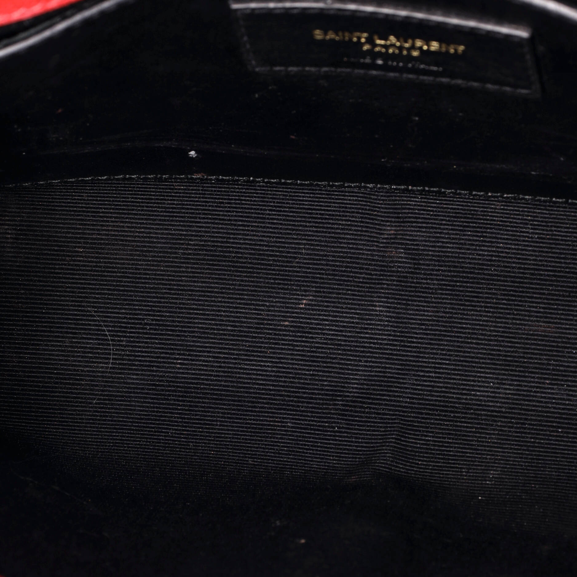 Saint Laurent Deconstructed Monogram Crossbody Grainy Leather Medium