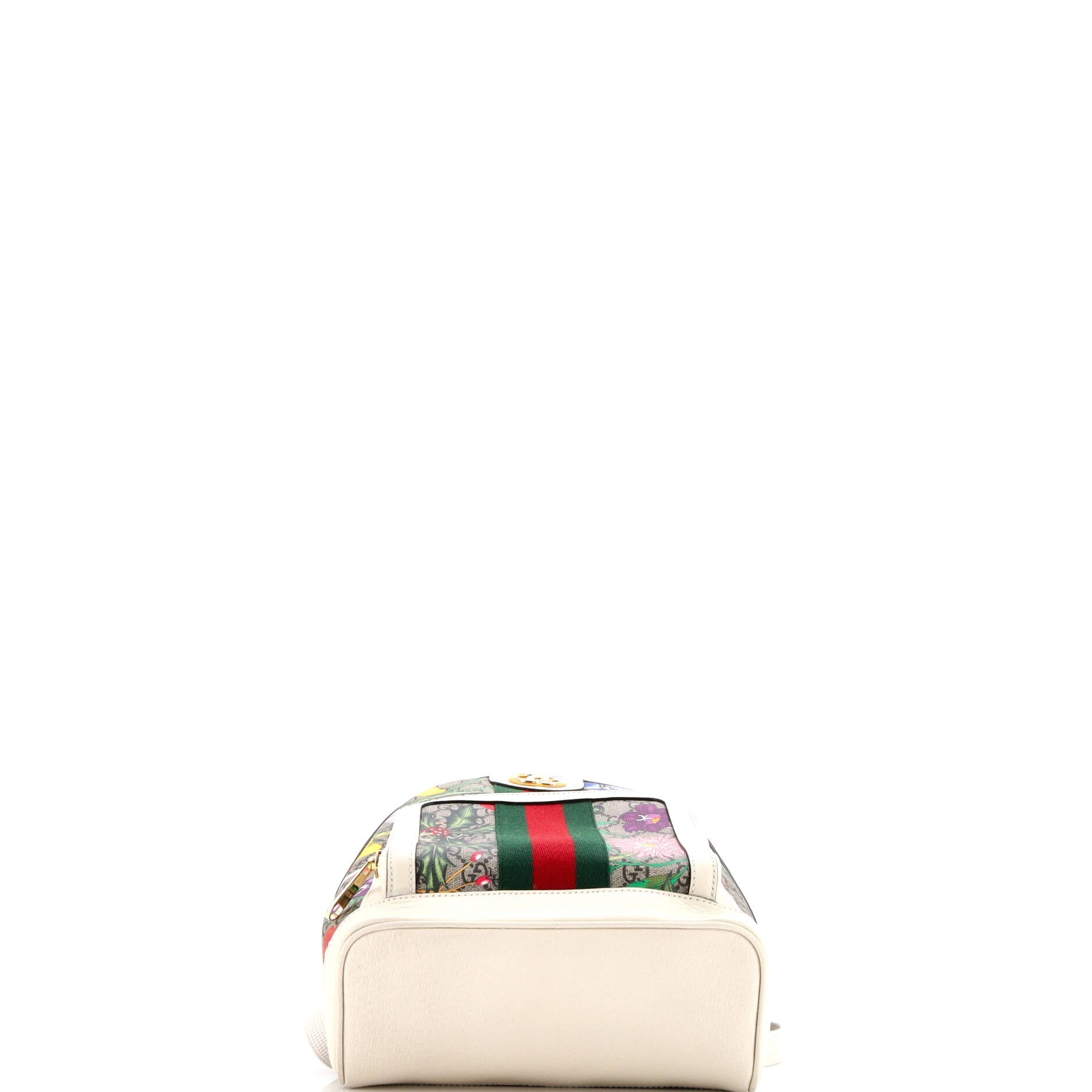 Gucci Ophidia Backpack Flora GG Coated Canvas and Leather Small