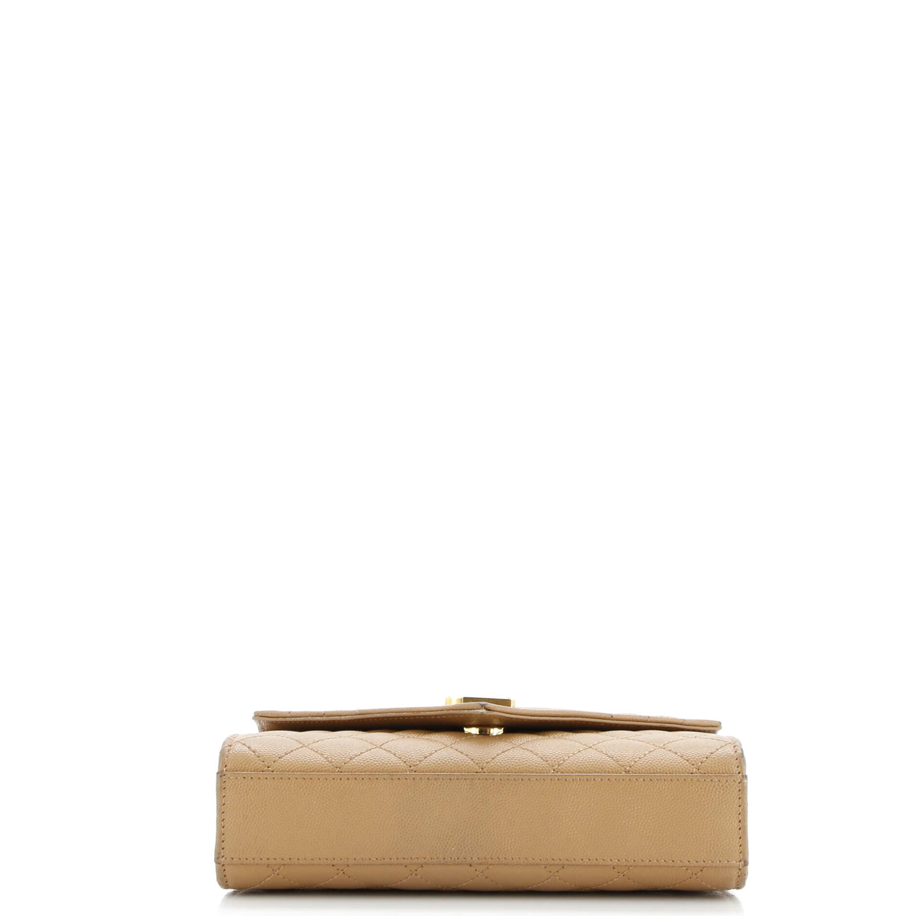 Saint Laurent Classic Monogram Envelope Satchel Mixed Matelasse Leather Small