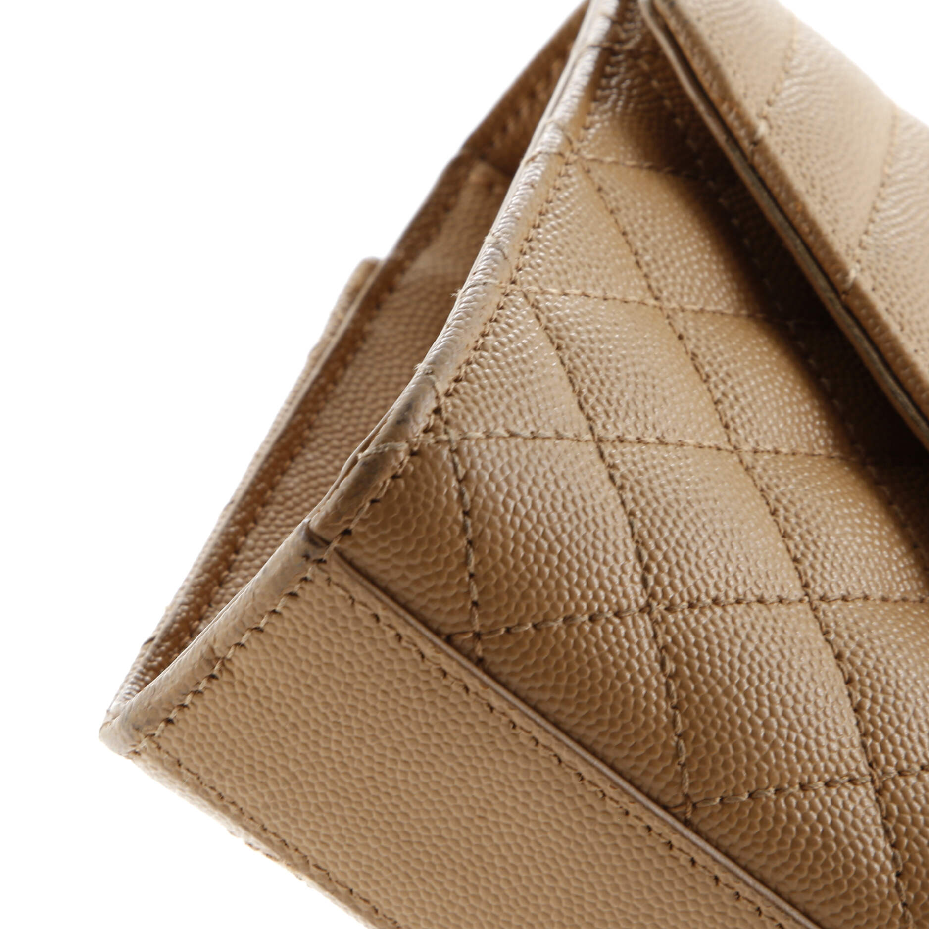 Saint Laurent Classic Monogram Envelope Satchel Mixed Matelasse Leather Small