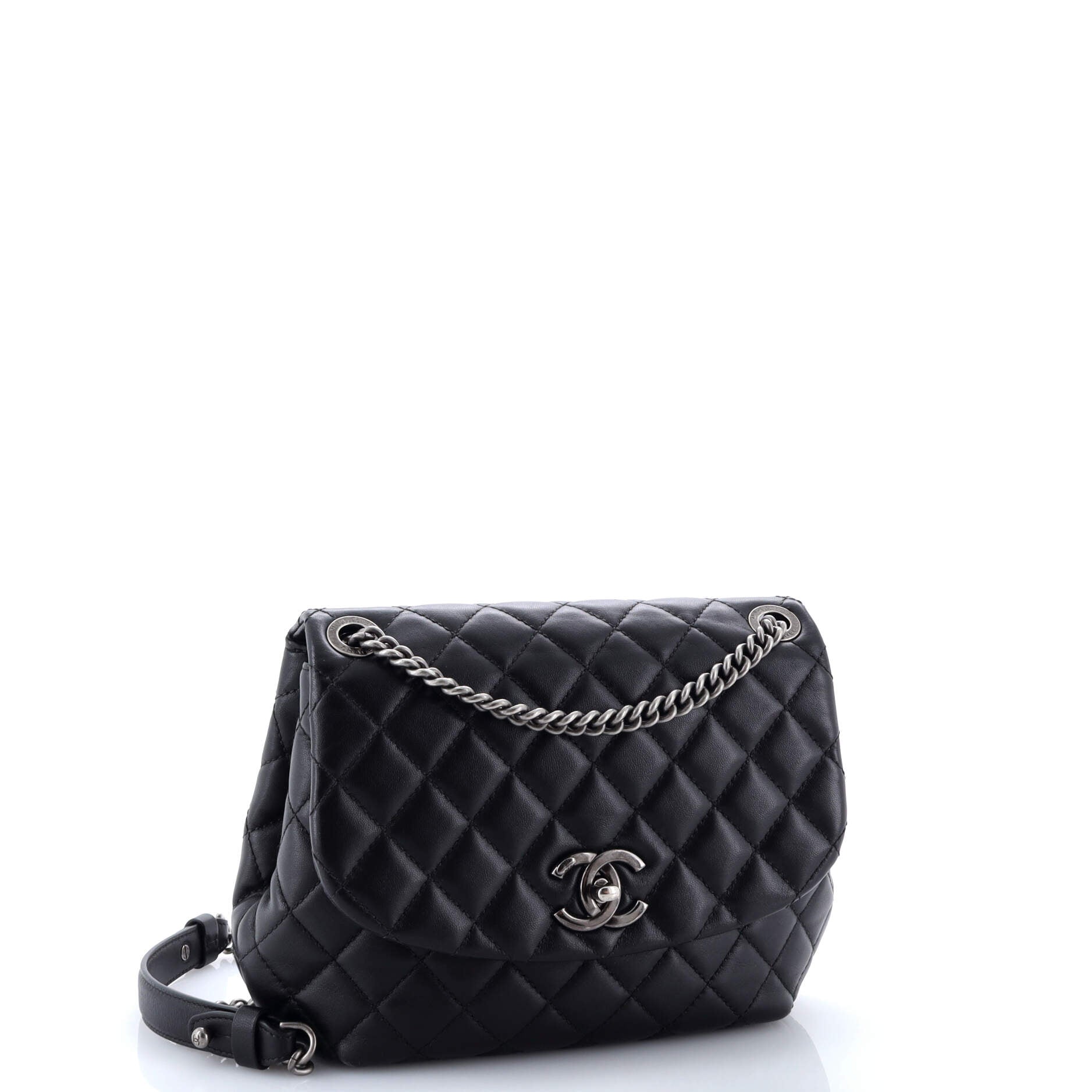 Chanel Daily Supple Flap Bag Quilted Lambskin Large