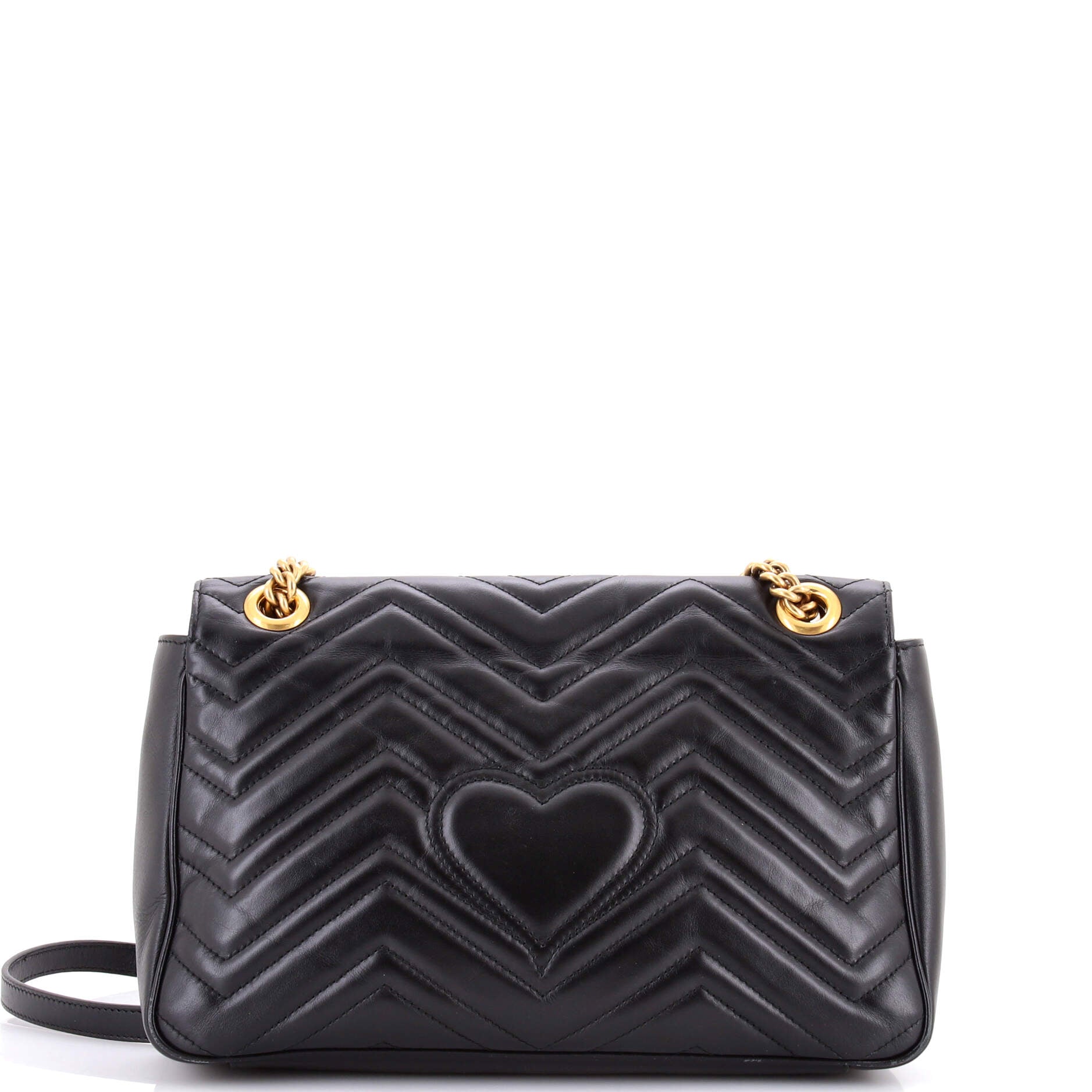Gucci GG Marmont Flap Bag Matelasse Leather Medium